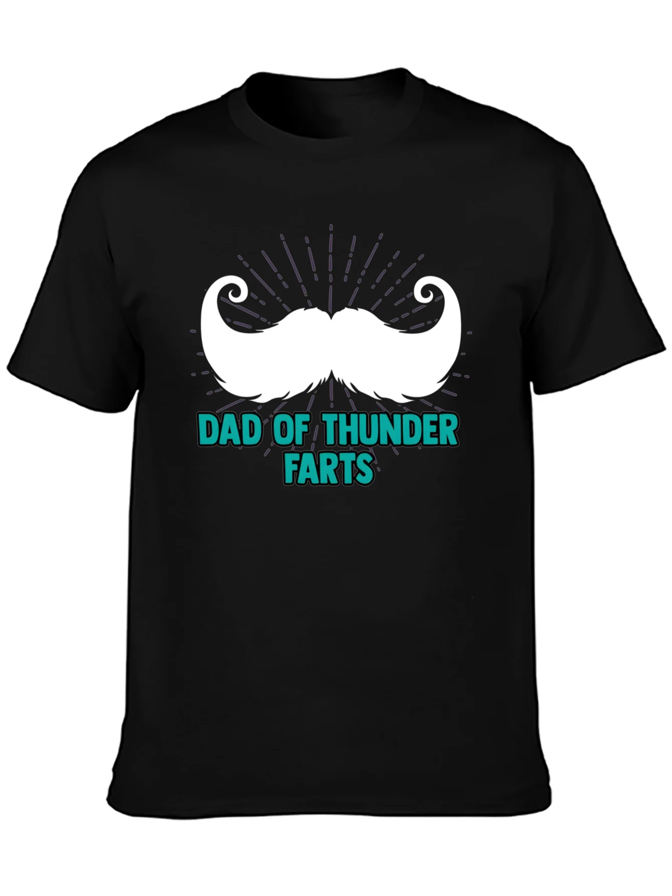 Dad of Thunder Farts T-Shirt - Funny Fathers Day Gift