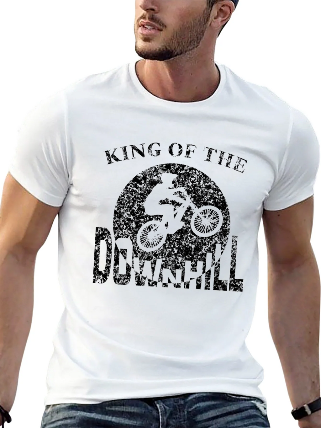 King of the Downhill Mountain Bike T-Shirt