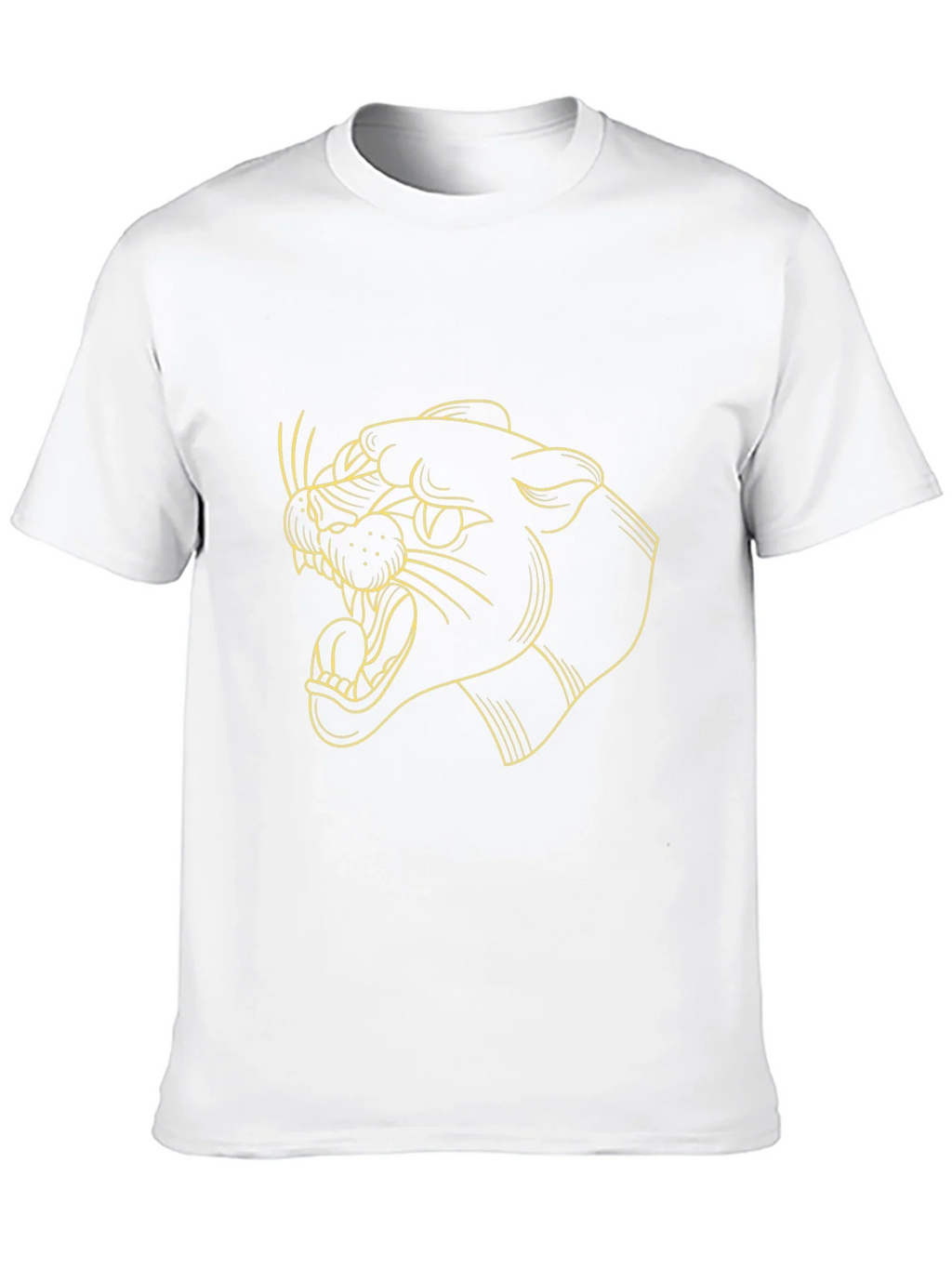 Black Panther Graphic Tee - Stylish Mens T-Shirt