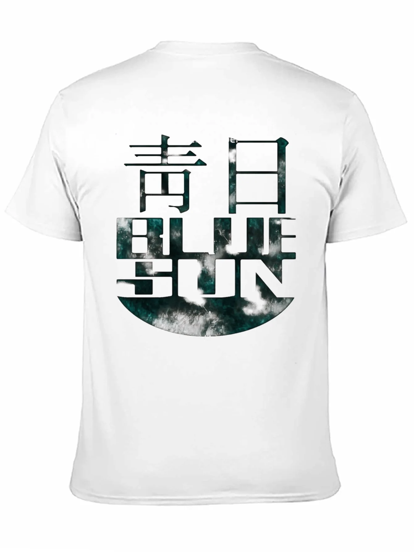 Blue Sun Graphic T-Shirt Black