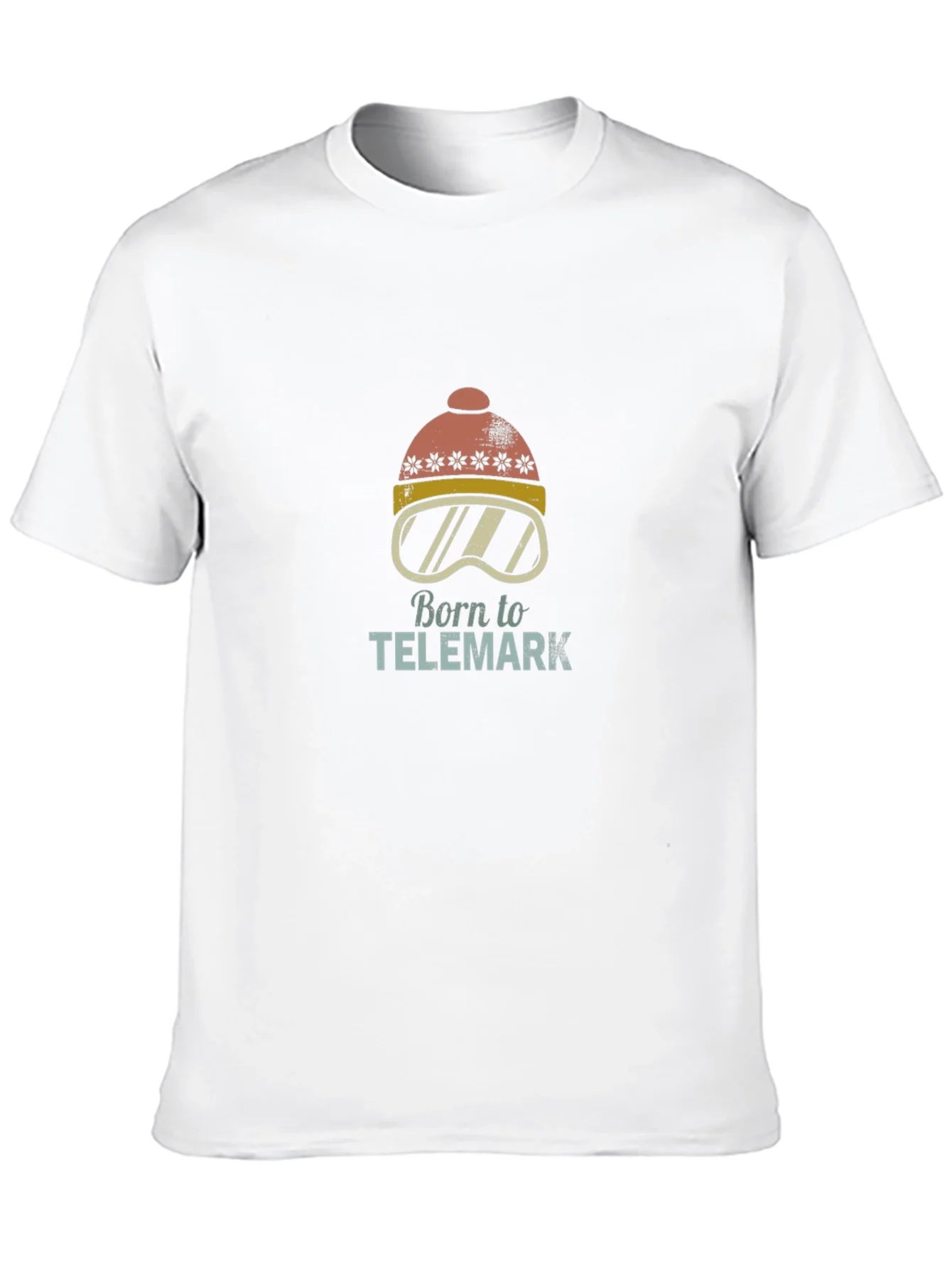 Born to Telemark Skiing T-Shirt