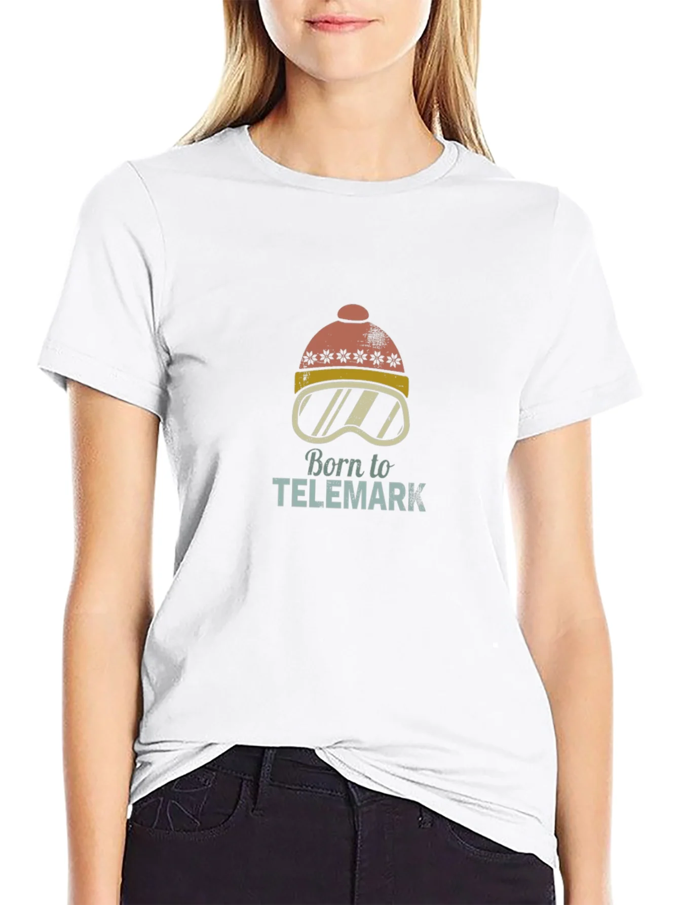 Born to Telemark Skiing T-Shirt