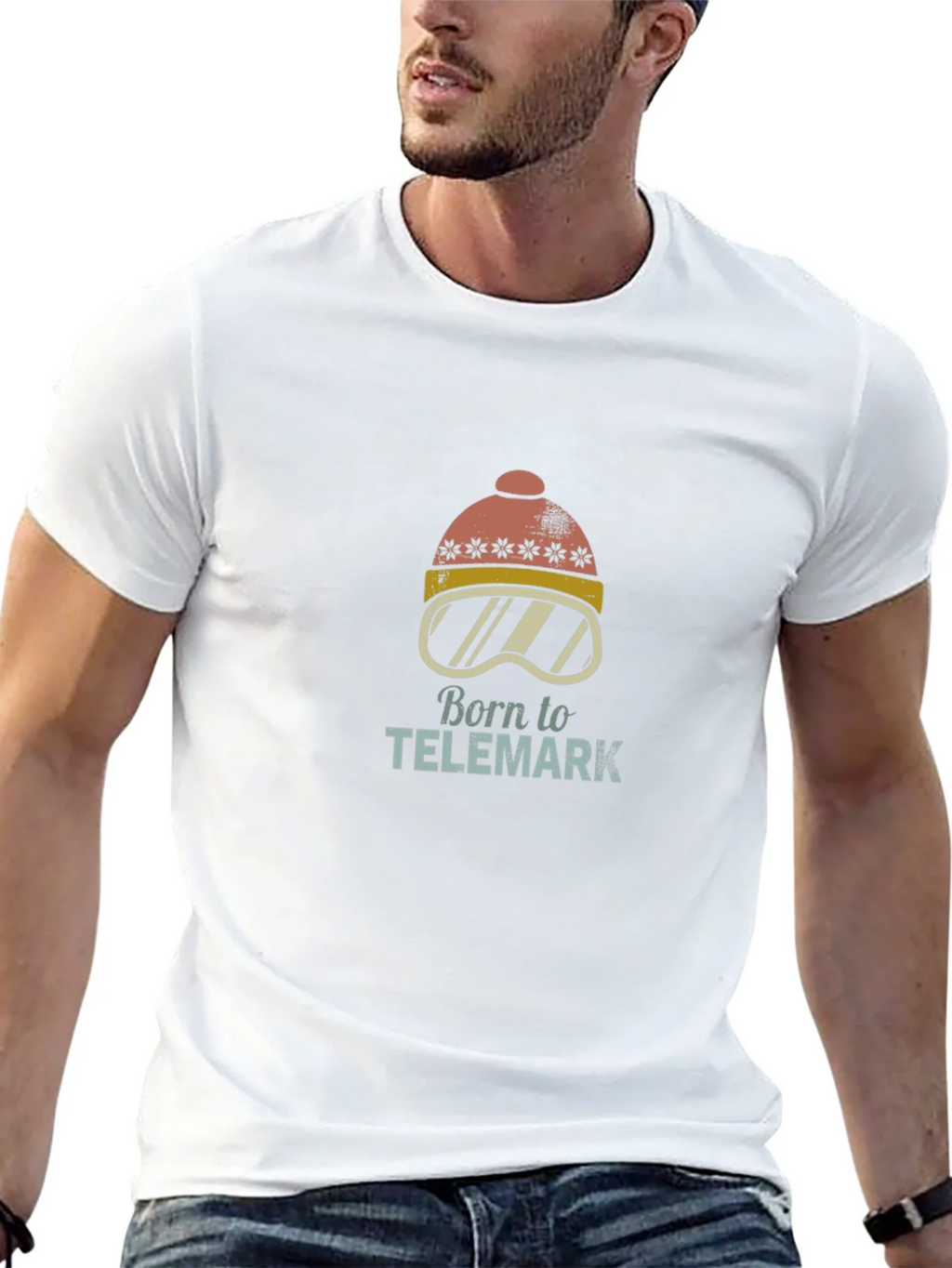 Born to Telemark Skiing T-Shirt