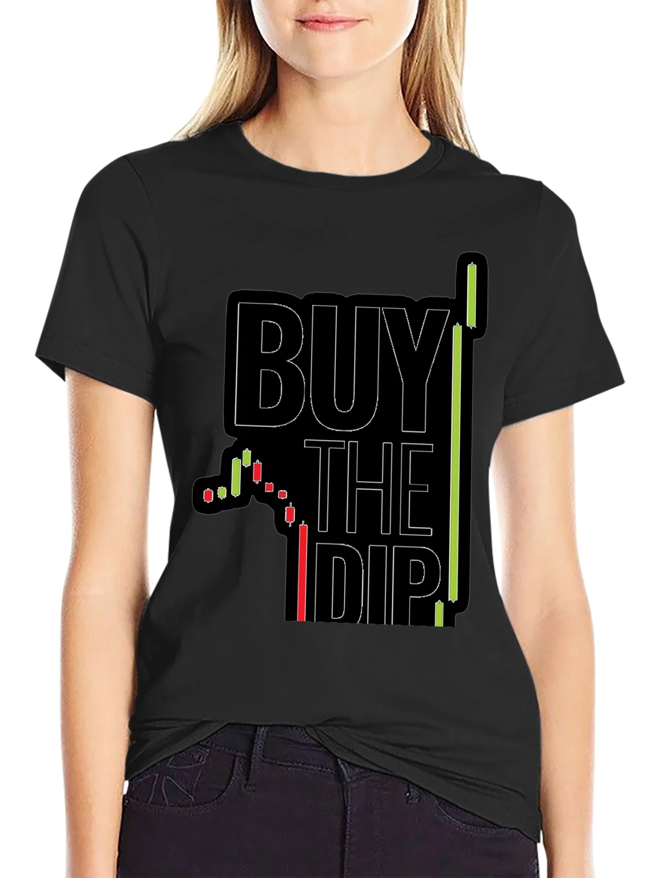 Buy The Dip Stock Market T-Shirt