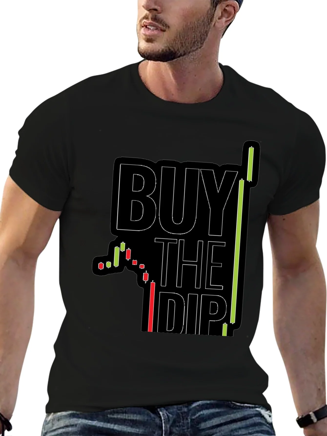 Buy The Dip Stock Market T-Shirt