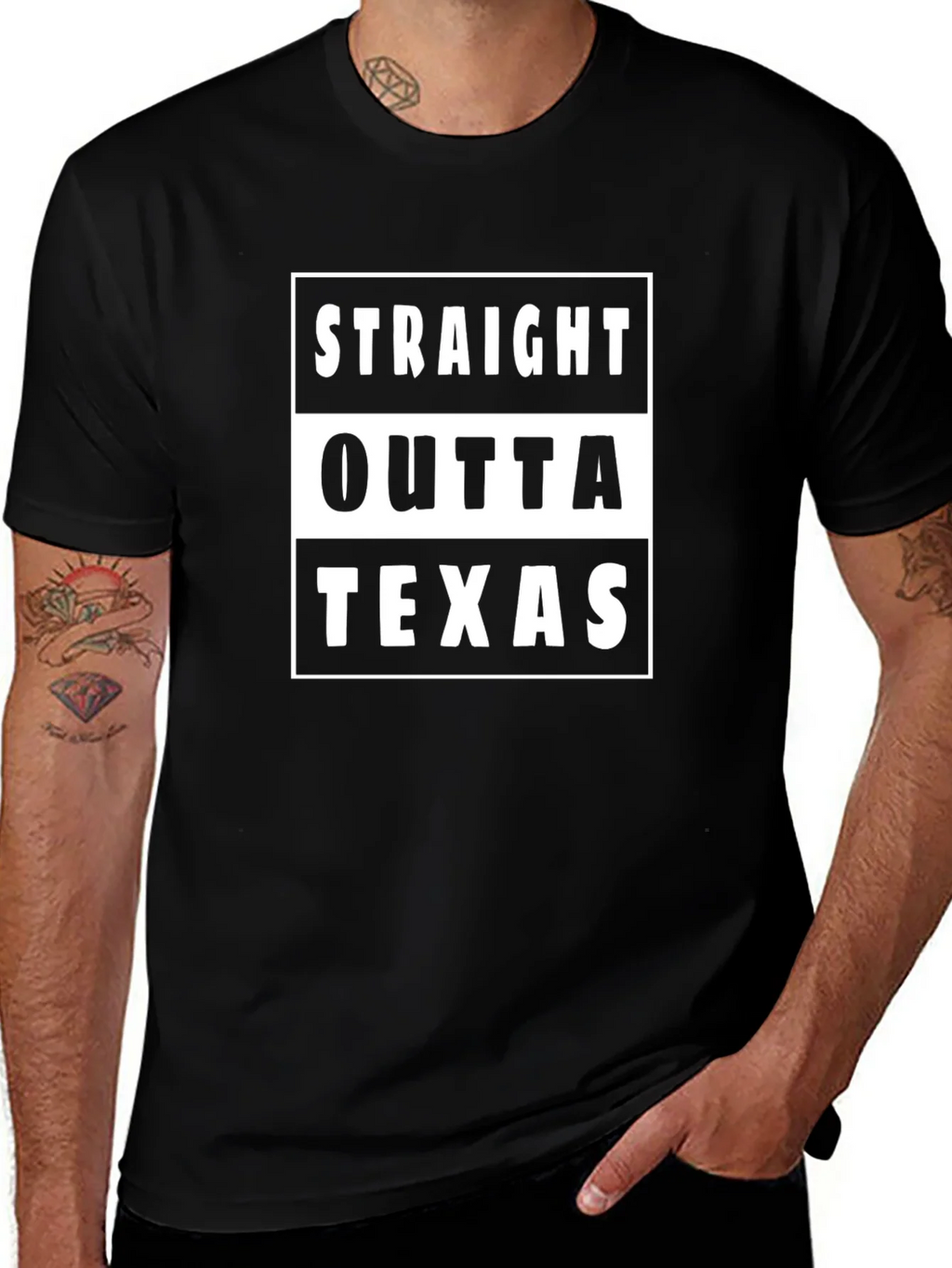 Straight Outta Texas Graphic Tee
