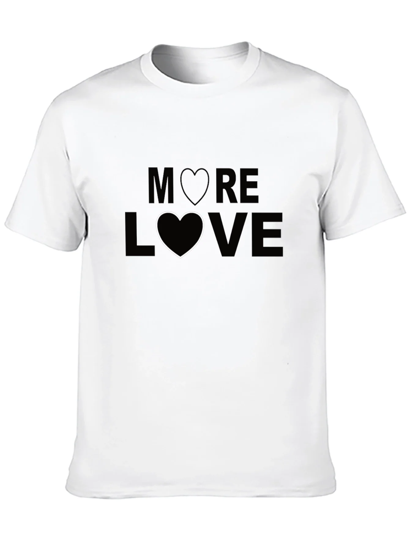 More Love Graphic Tee - Black Unisex T-Shirt