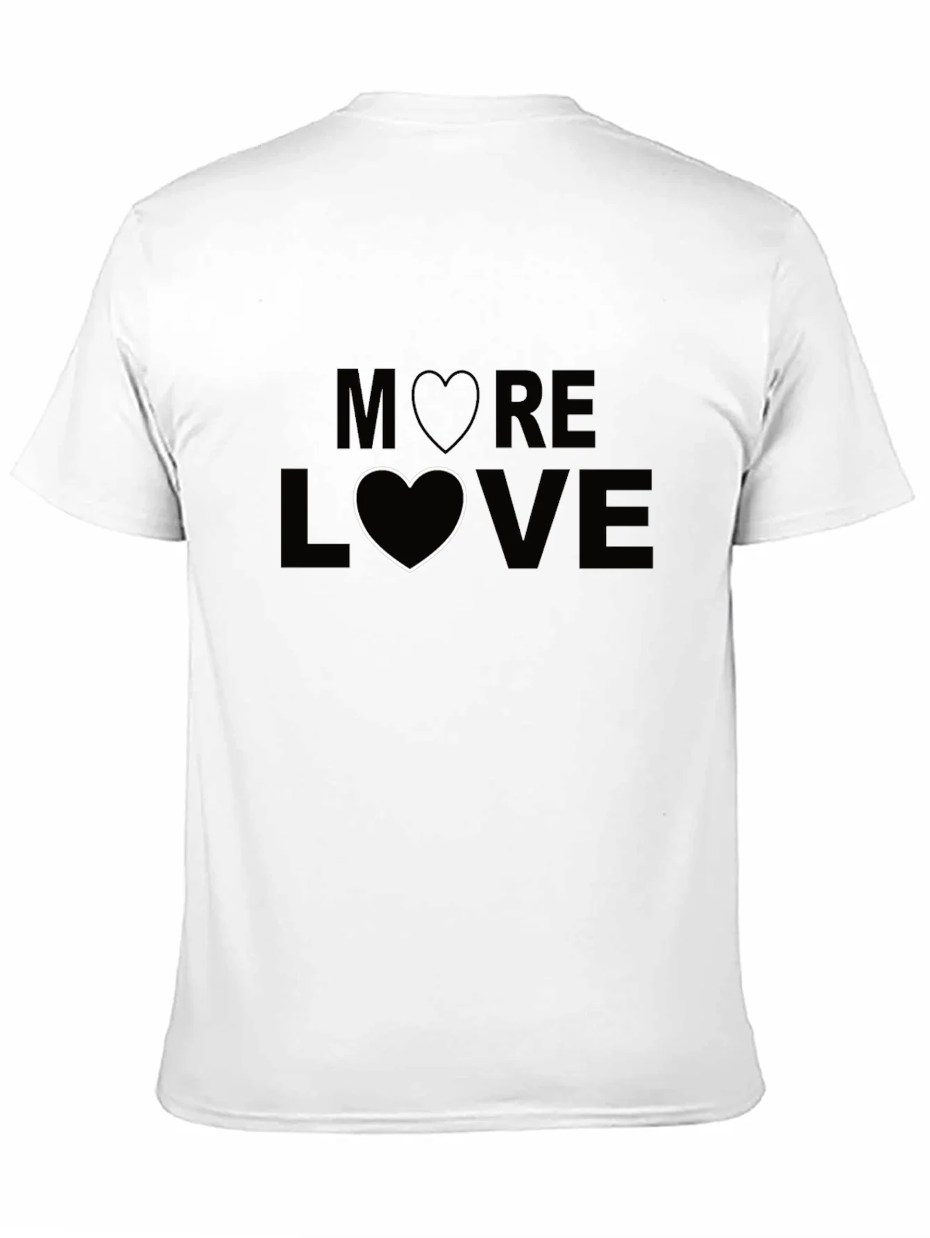 More Love Graphic Tee - Black Unisex T-Shirt