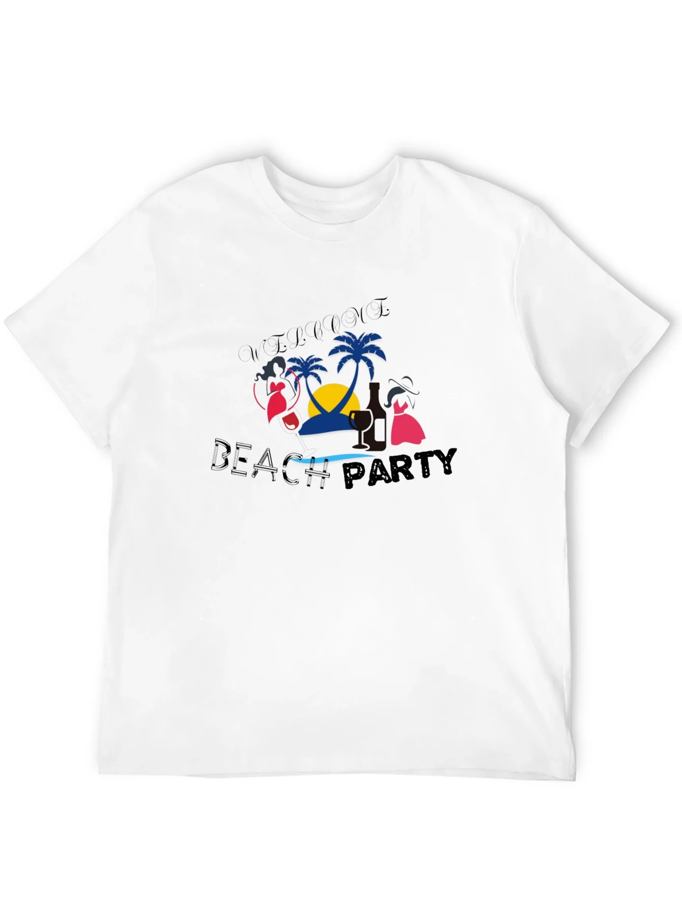 Welcome Beach Party Graphic Tee
