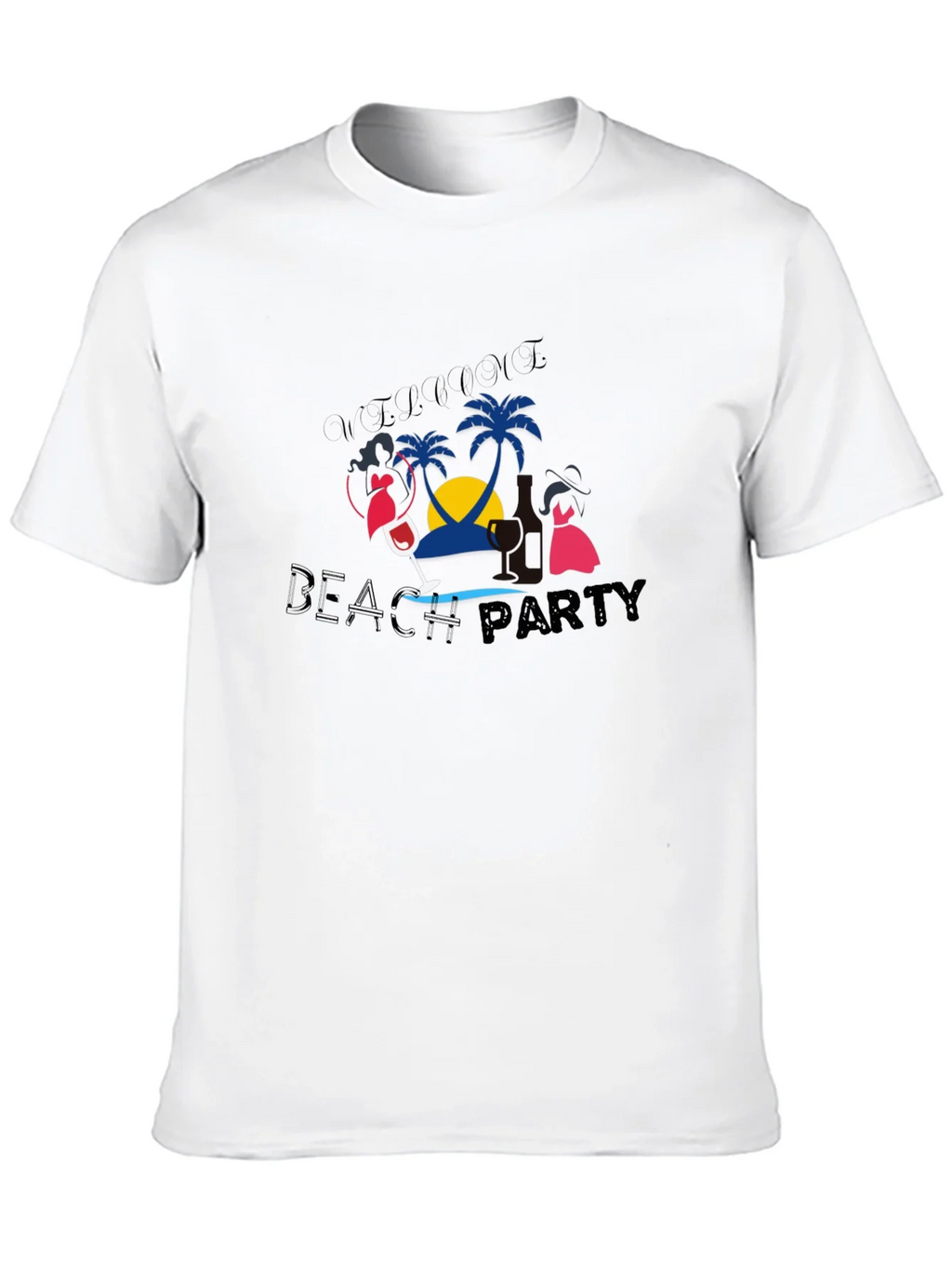 Welcome Beach Party Graphic Tee