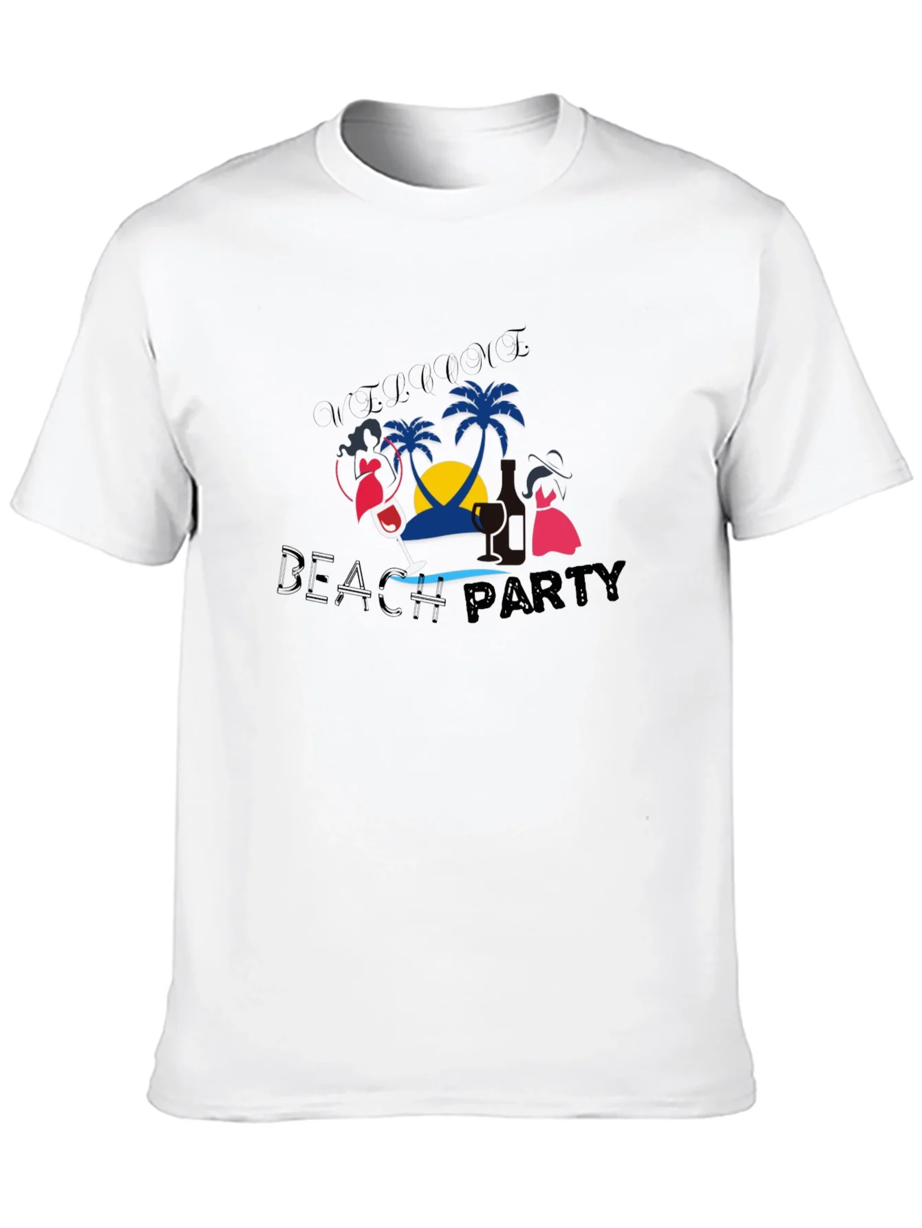 Welcome Beach Party Graphic Tee