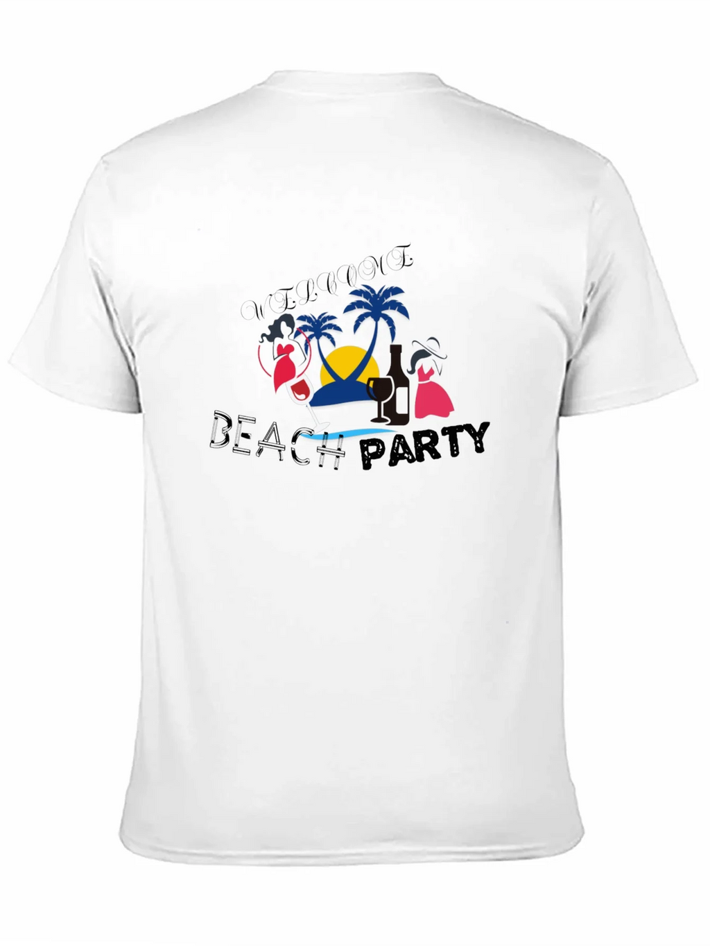 Welcome Beach Party Graphic Tee