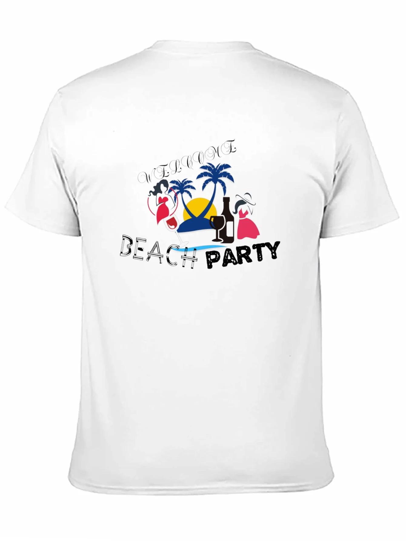 Welcome Beach Party Graphic Tee