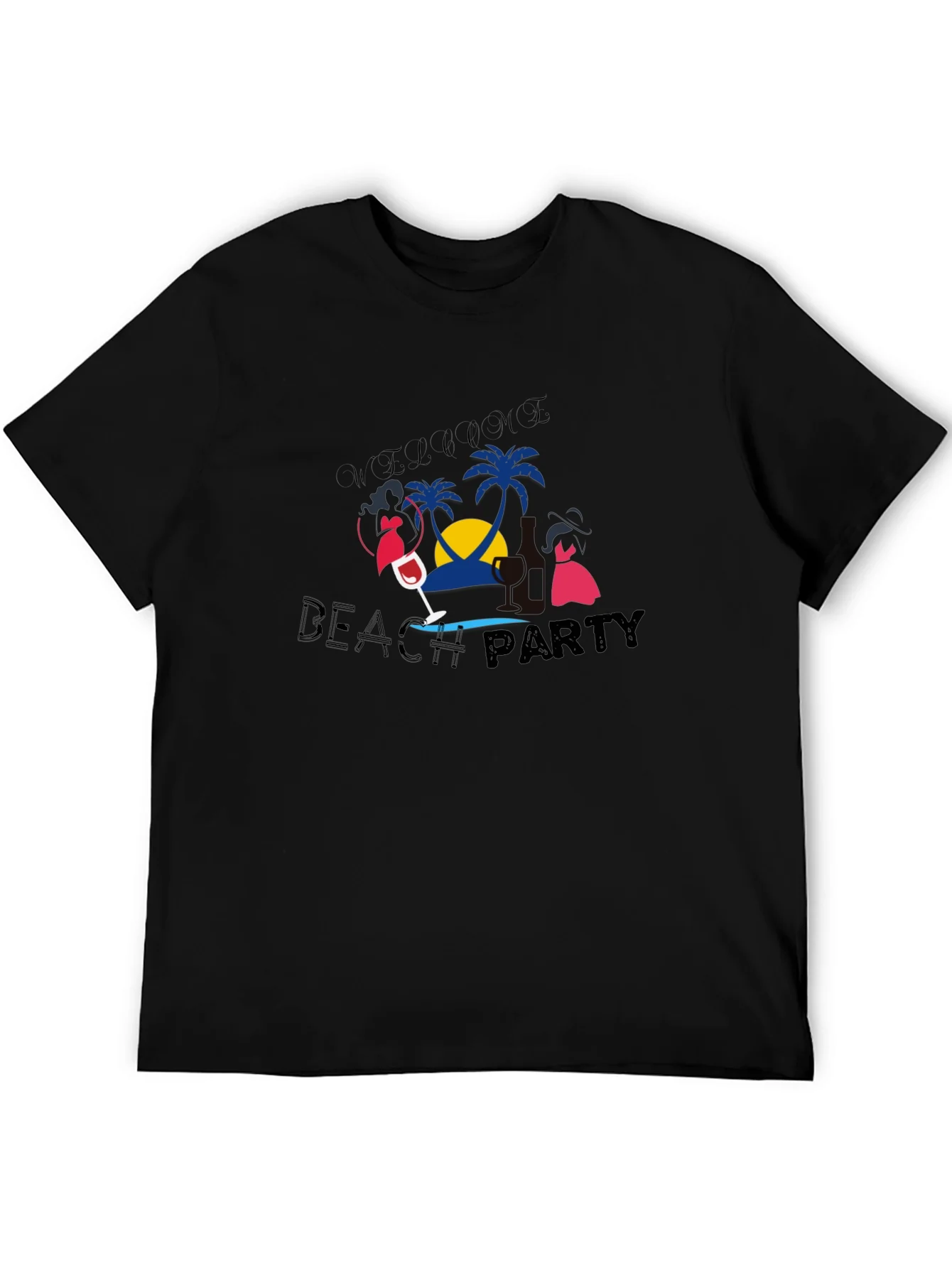 Welcome Beach Party Graphic Tee