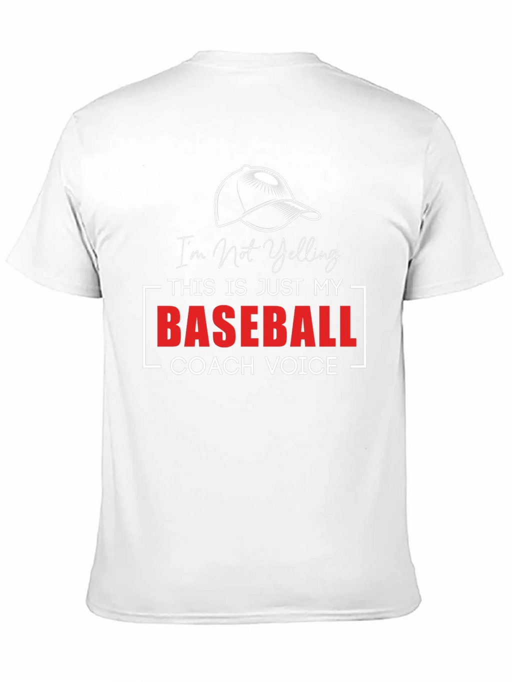 Baseball Coach Voice T-Shirt