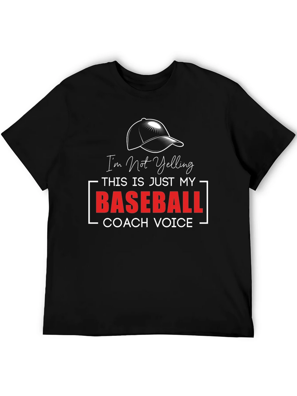 Baseball Coach Voice T-Shirt