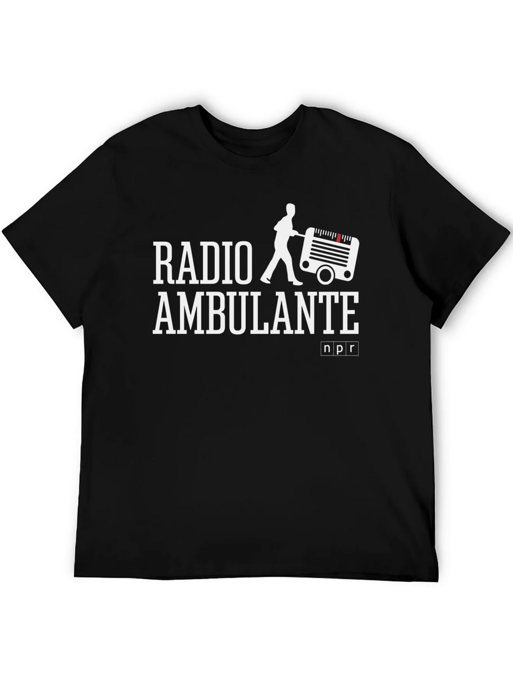 Radio Ambulante T-Shirt NPR Black Short Sleeve