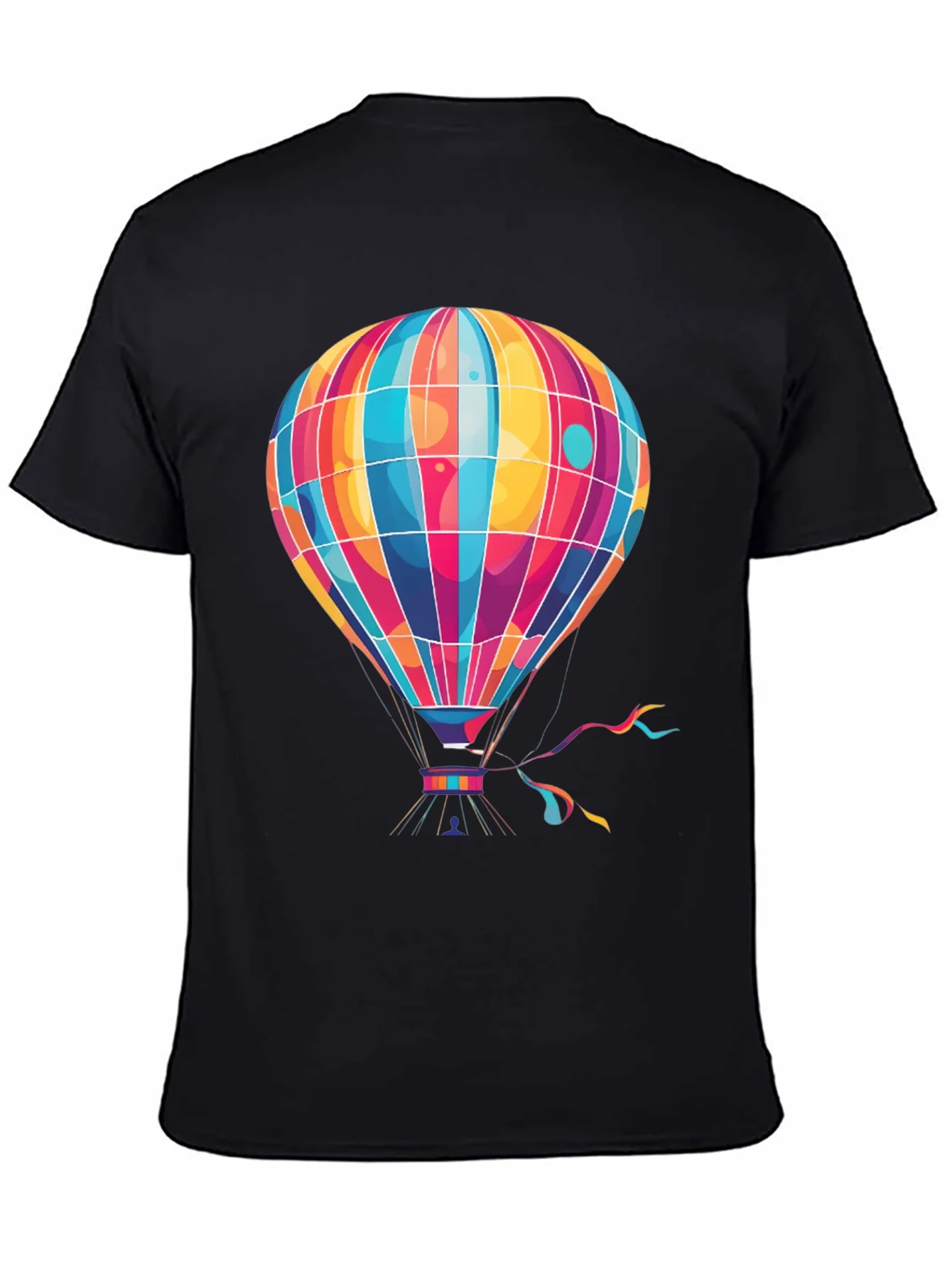 Vibrant Hot Air Balloon Graphic Tee - Stylish & Unique!