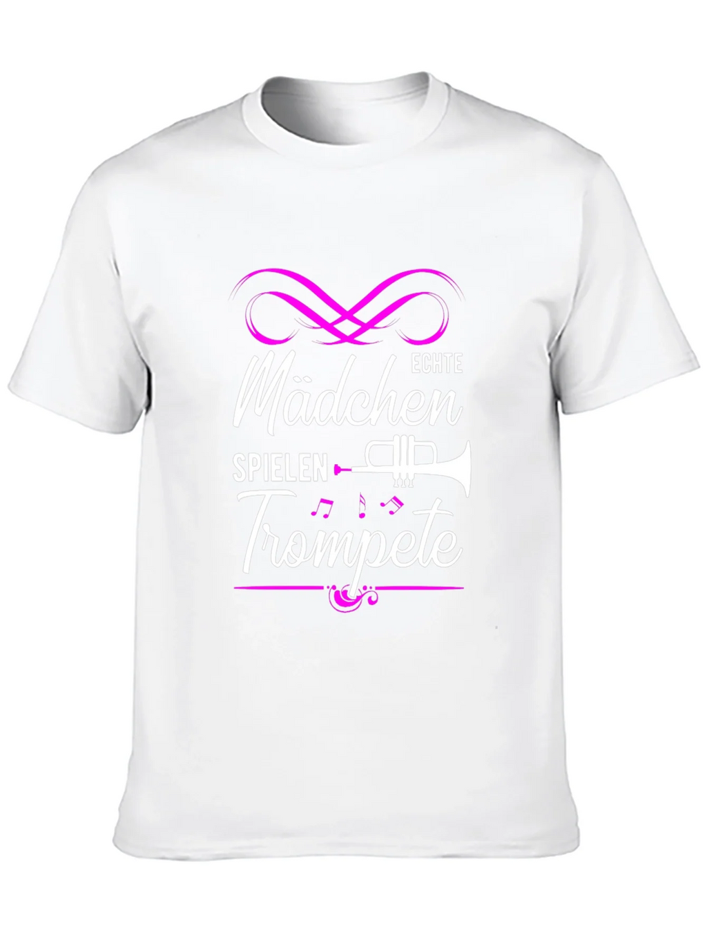 Girls Play Trumpet T-Shirt - Music Gift