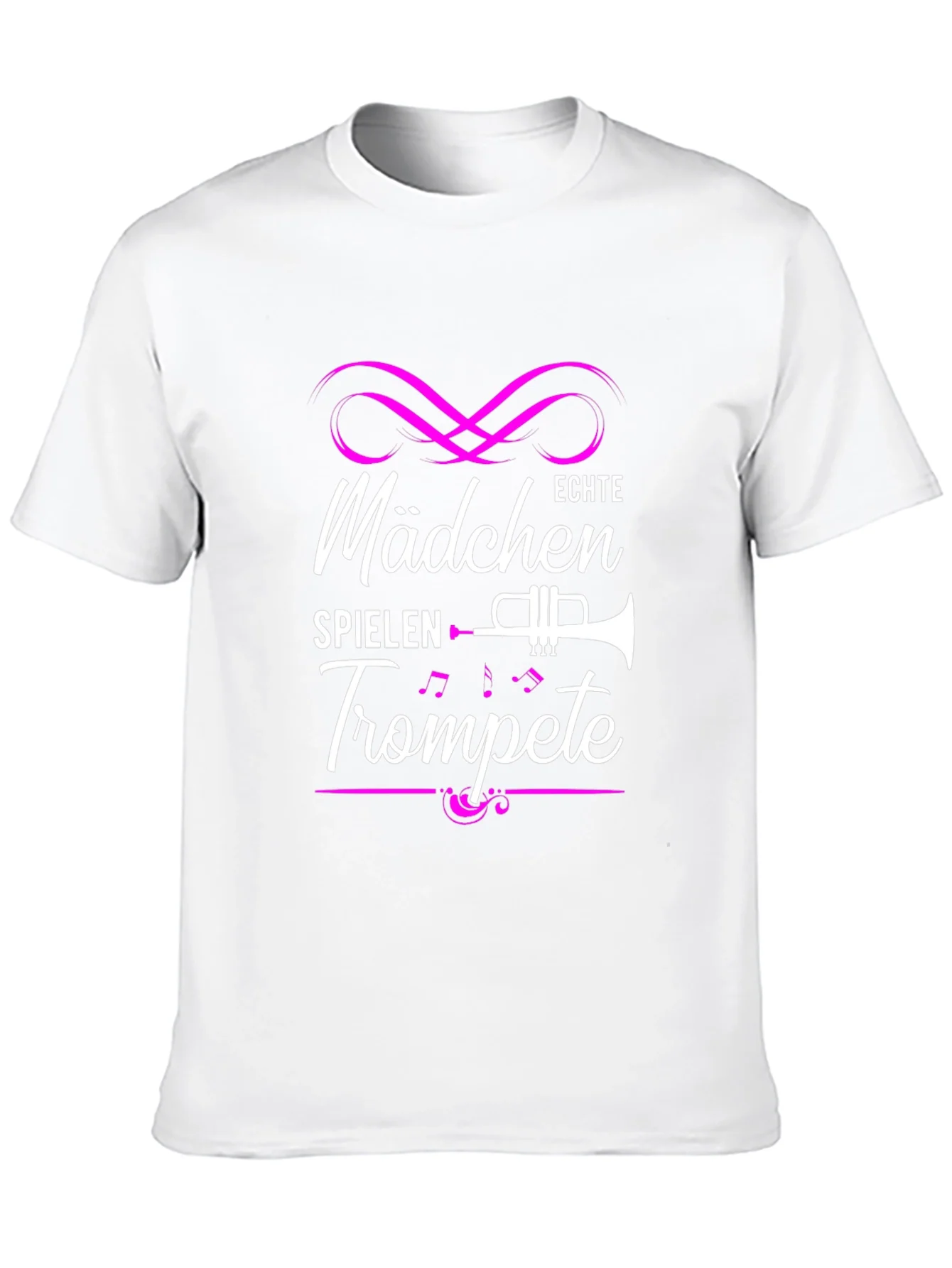 Girls Play Trumpet T-Shirt - Music Gift