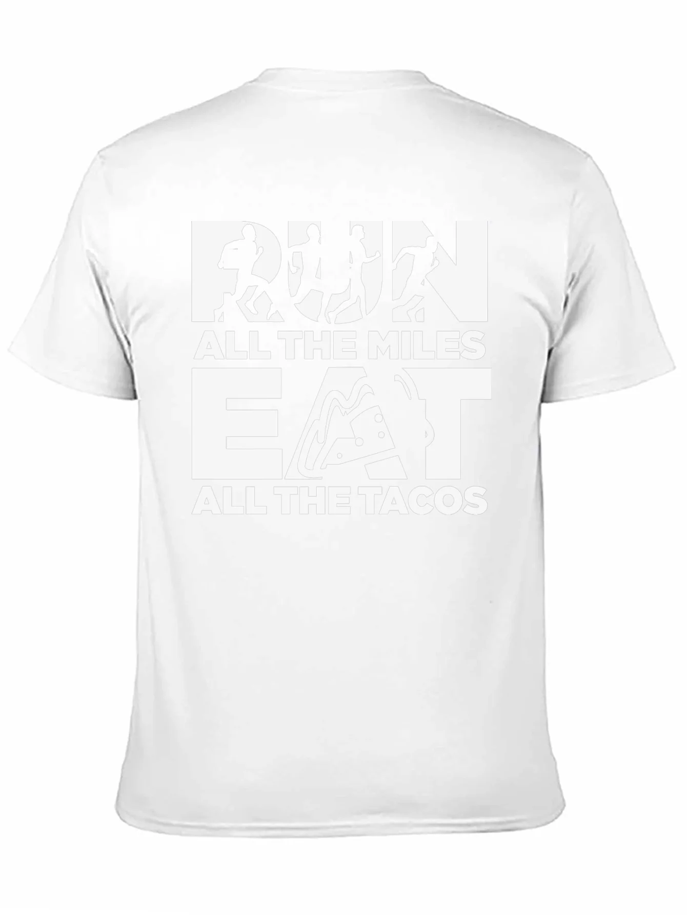 Run All the Miles Eat All the Tacos Graphic Tee