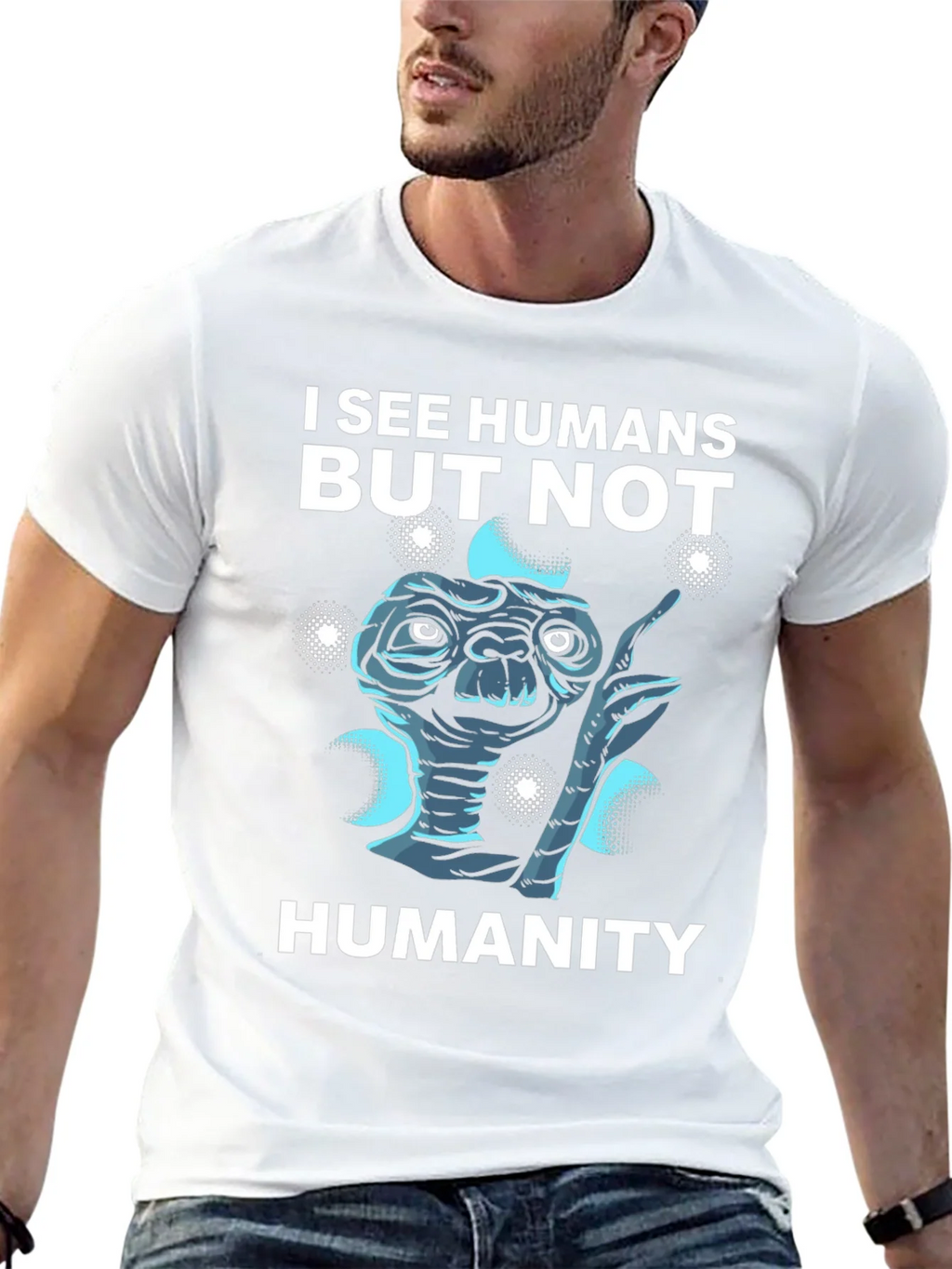 I See Humans But Not Humanity Graphic Tee
