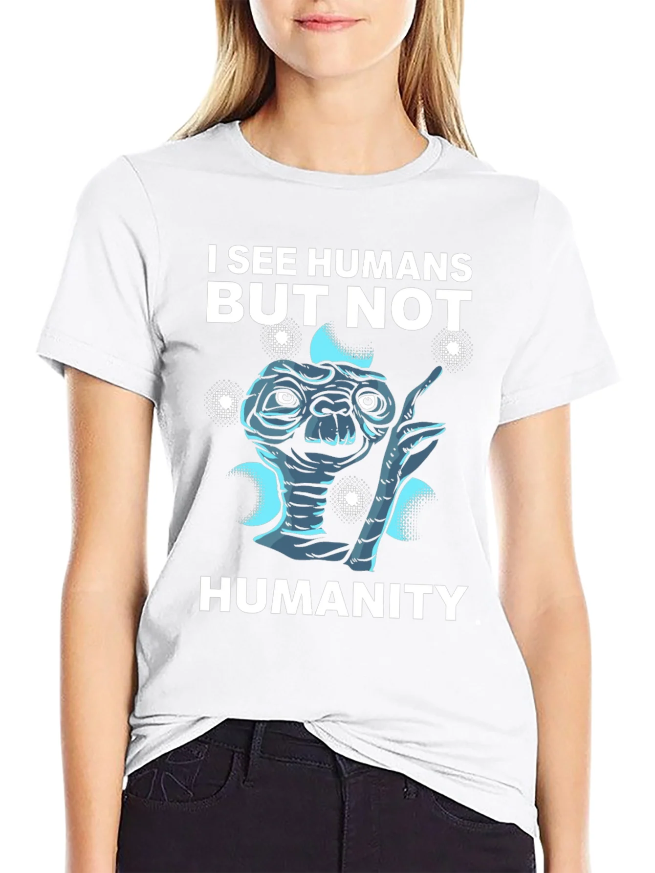 I See Humans But Not Humanity Graphic Tee