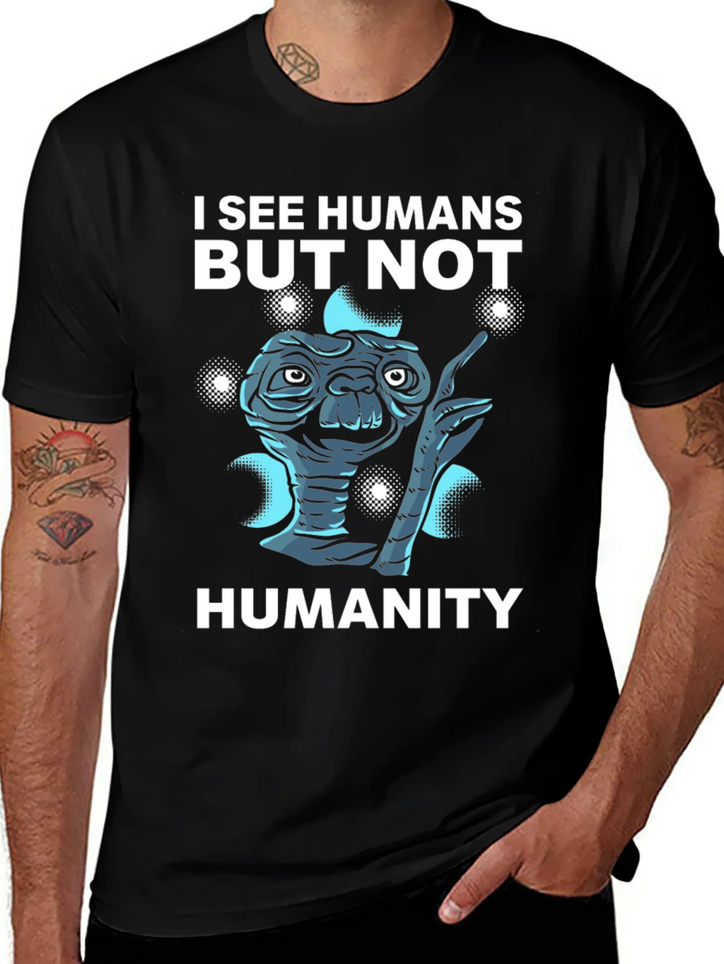 I See Humans But Not Humanity Graphic Tee