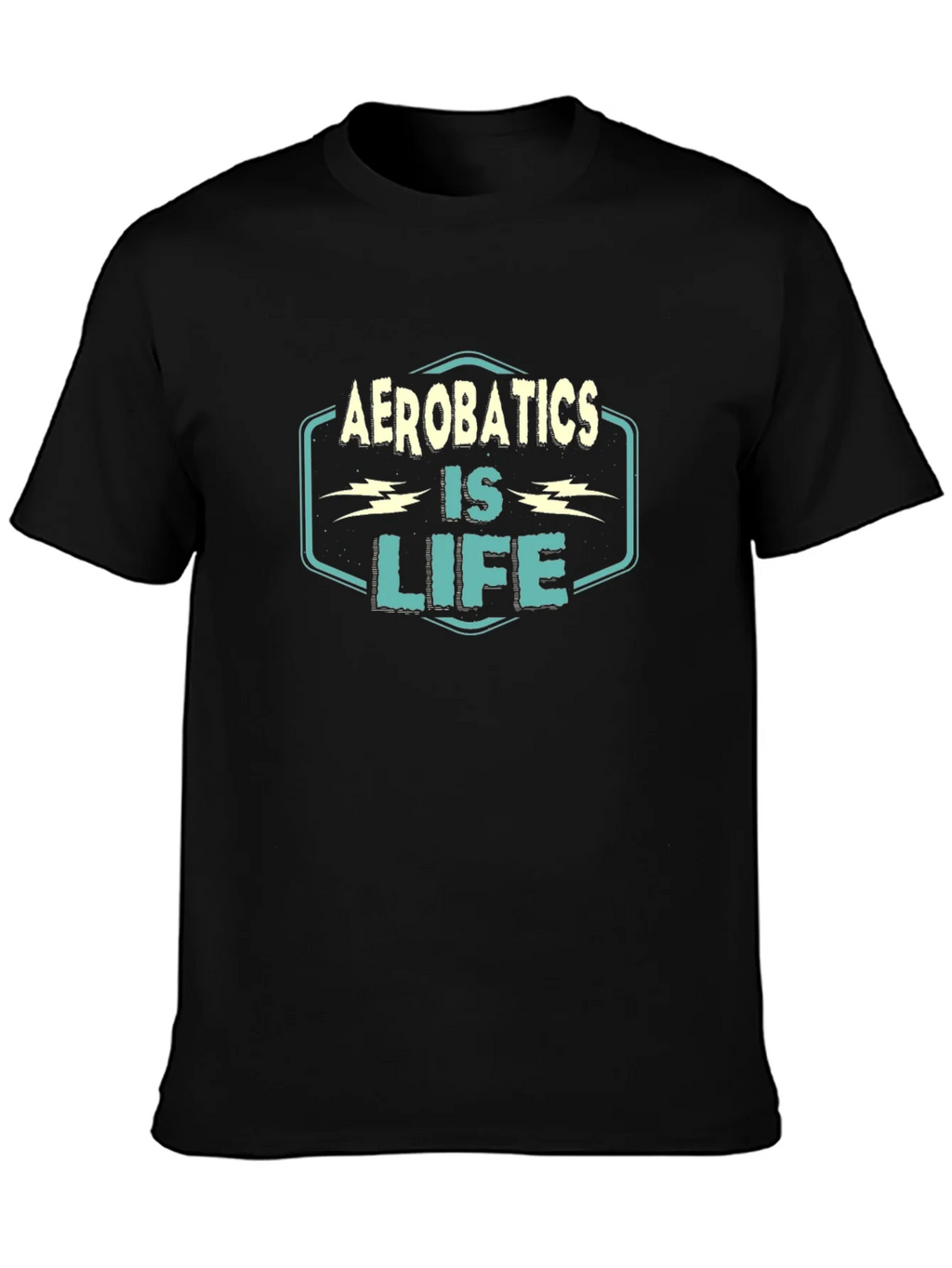 Aerobatics is Life T-Shirt - Black Graphic Tee