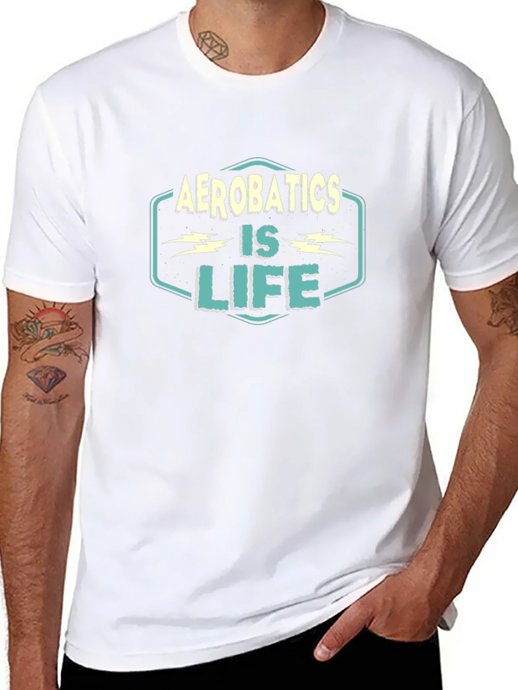 Aerobatics is Life T-Shirt - Black Graphic Tee