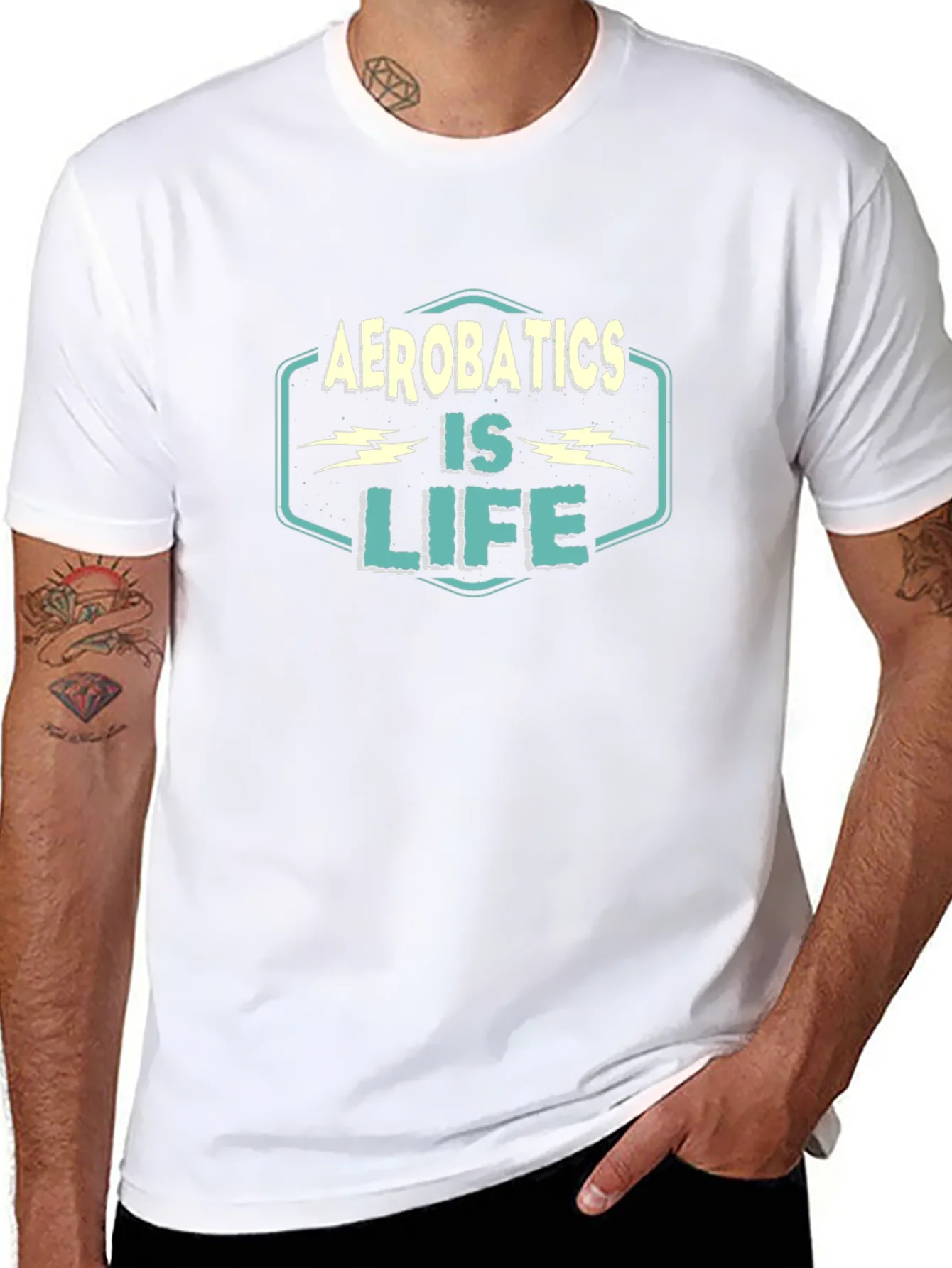 Aerobatics is Life T-Shirt - Black Graphic Tee