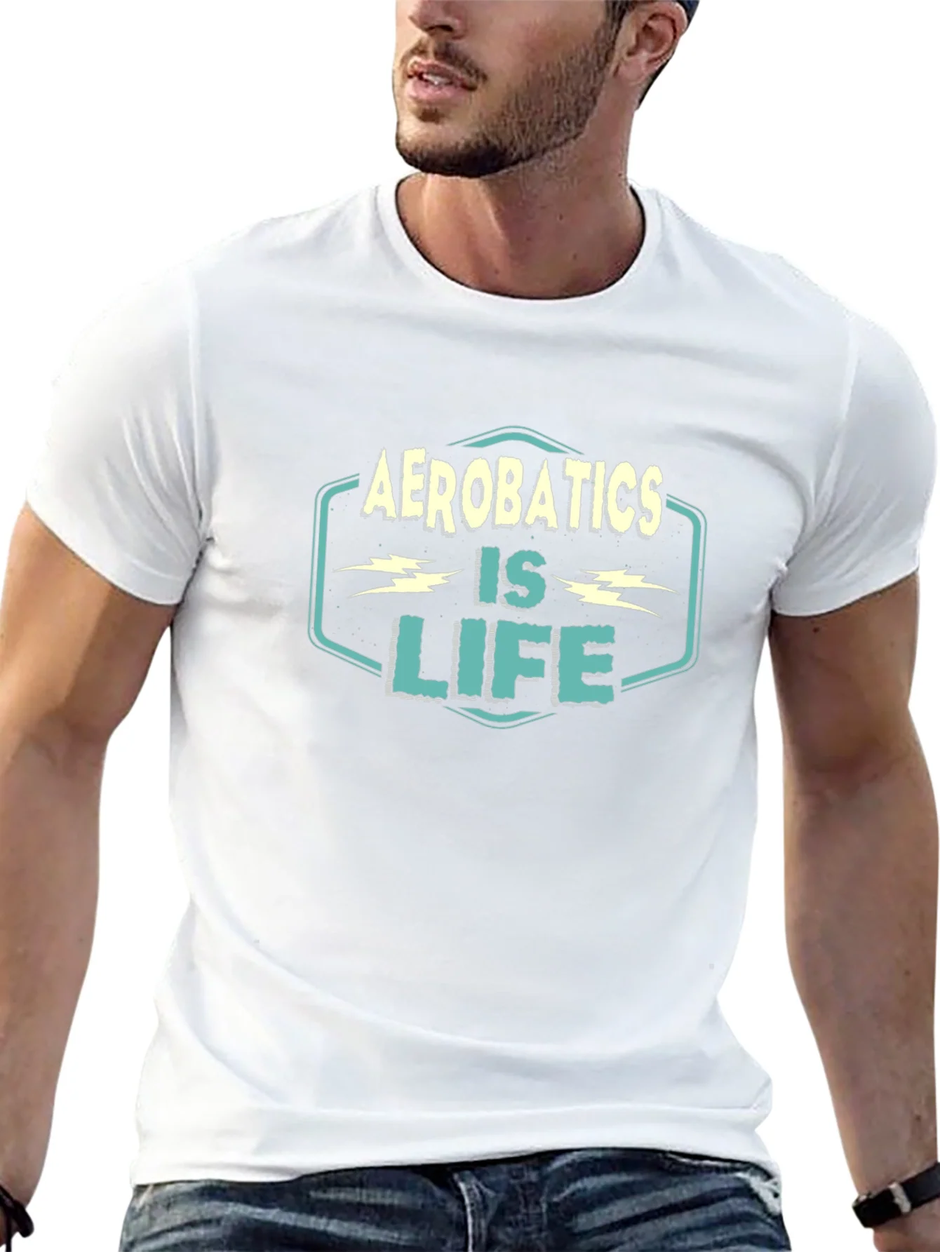 Aerobatics is Life T-Shirt - Black Graphic Tee