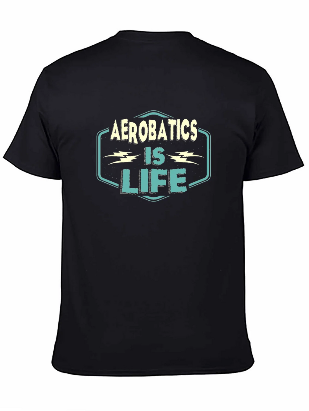 Aerobatics is Life T-Shirt - Black Graphic Tee