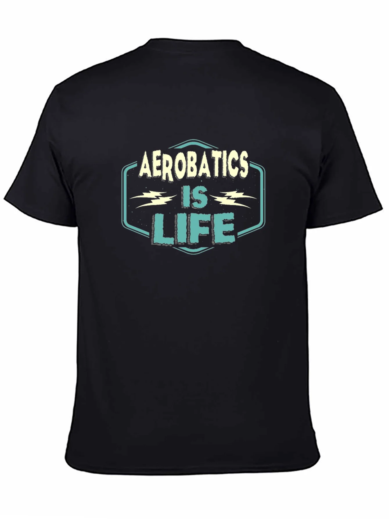 Aerobatics is Life T-Shirt - Black Graphic Tee
