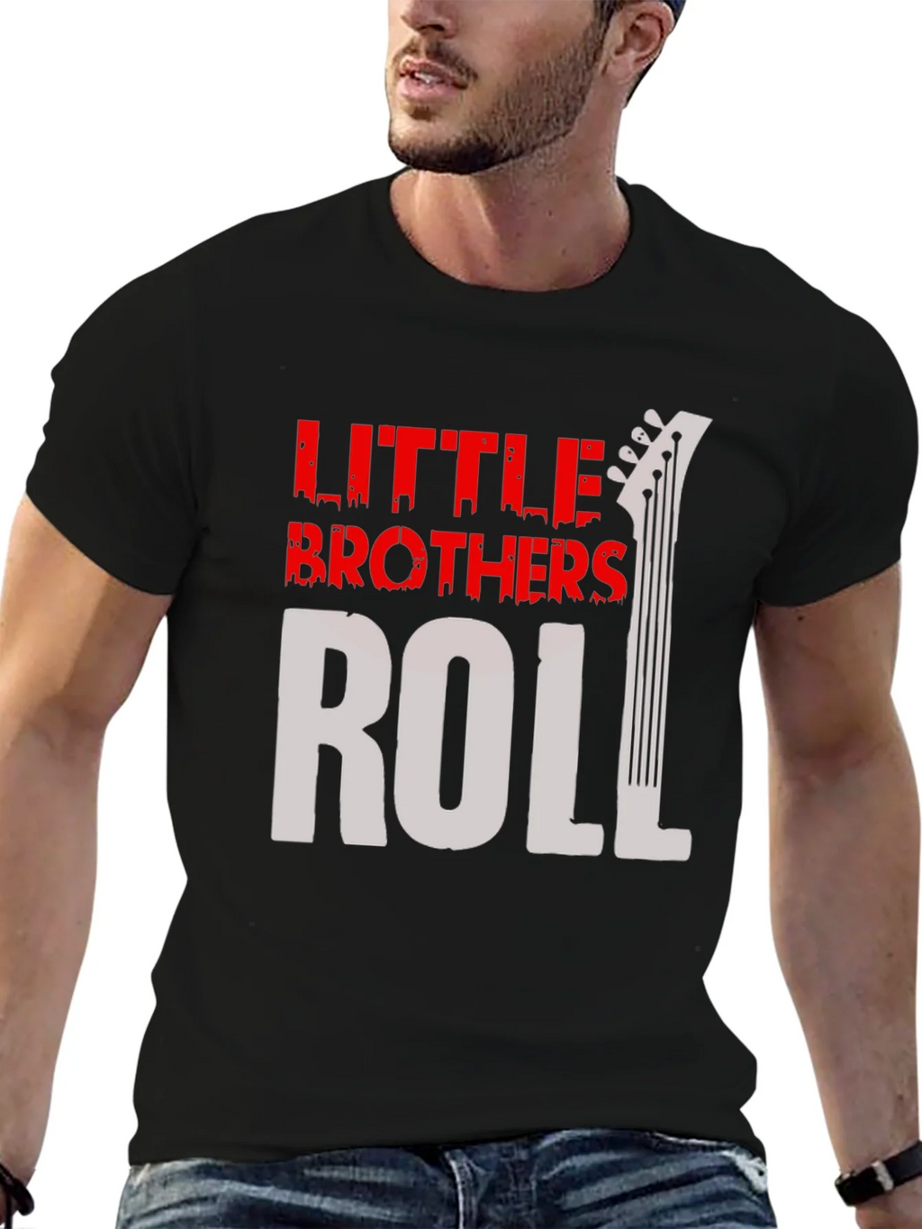 Little Brothers Roll T-Shirt - Rock & Roll Style