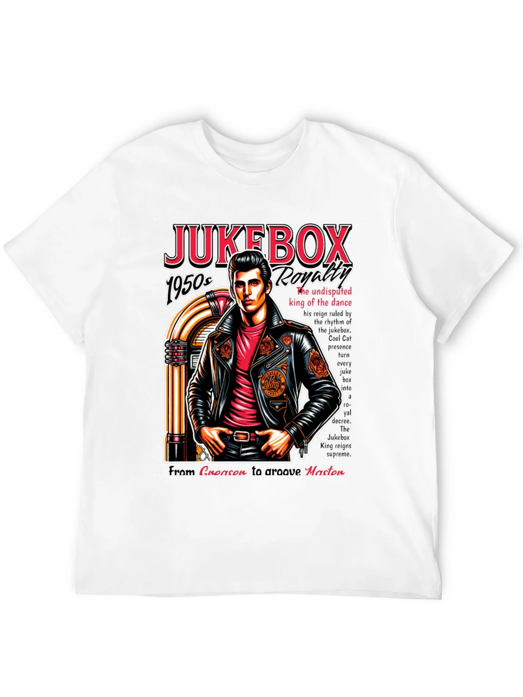 Jukebox Royalty 1950s T-Shirt