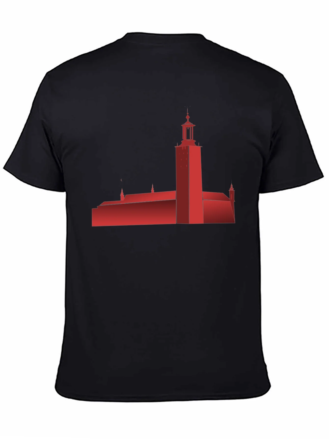Stockholm City Hall Silhouette T-Shirt