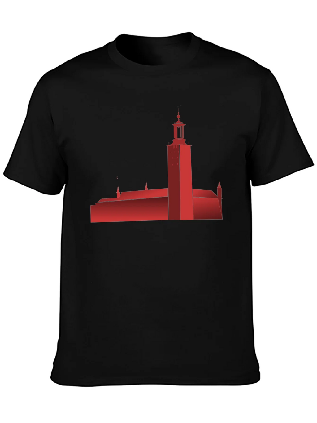 Stockholm City Hall Silhouette T-Shirt