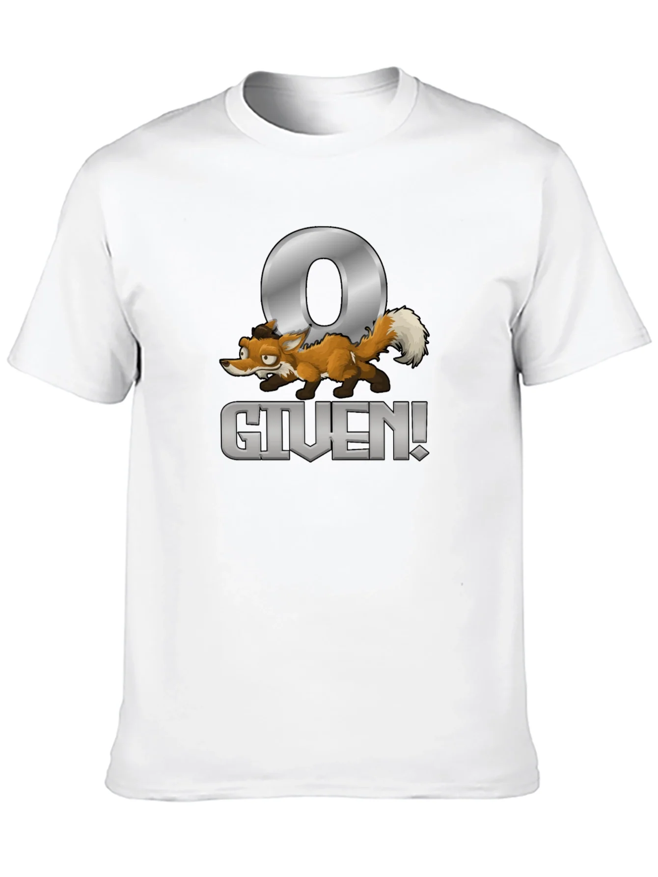 Zero Fox Given T-Shirt - Funny Novelty Tee