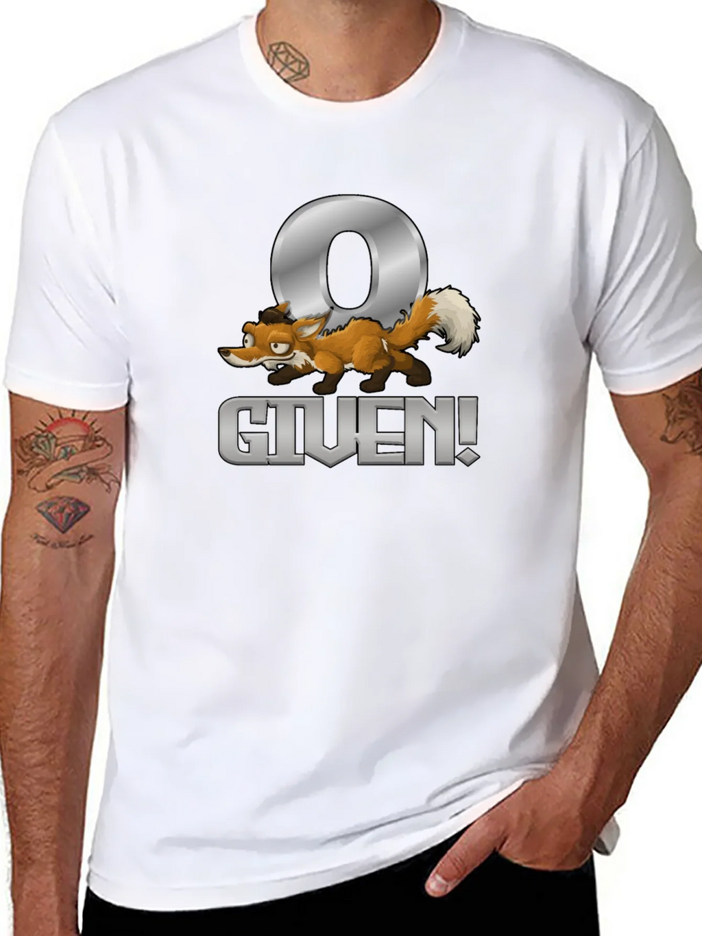 Zero Fox Given T-Shirt - Funny Novelty Tee