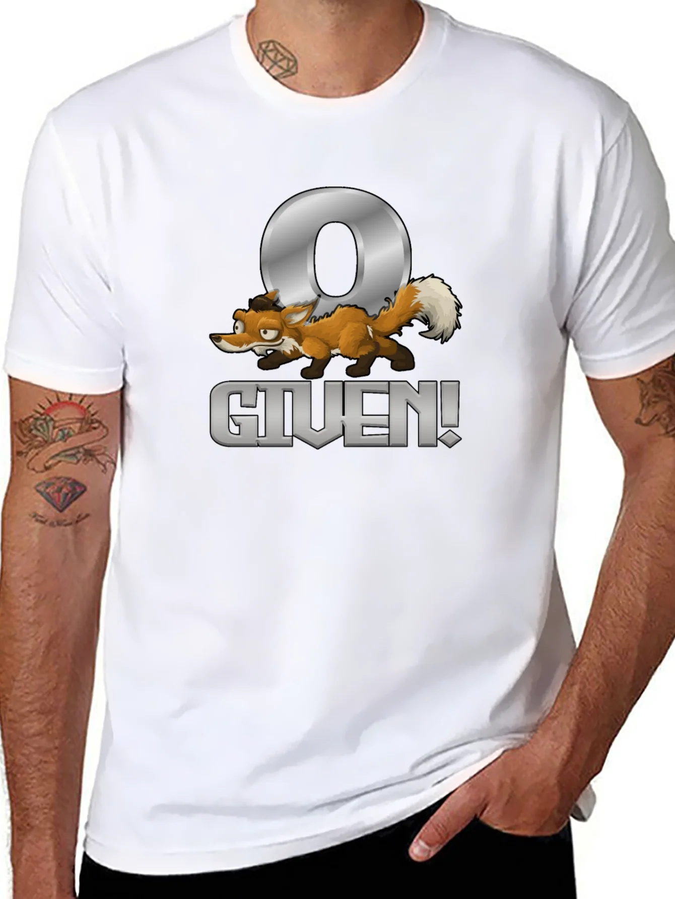 Zero Fox Given T-Shirt - Funny Novelty Tee