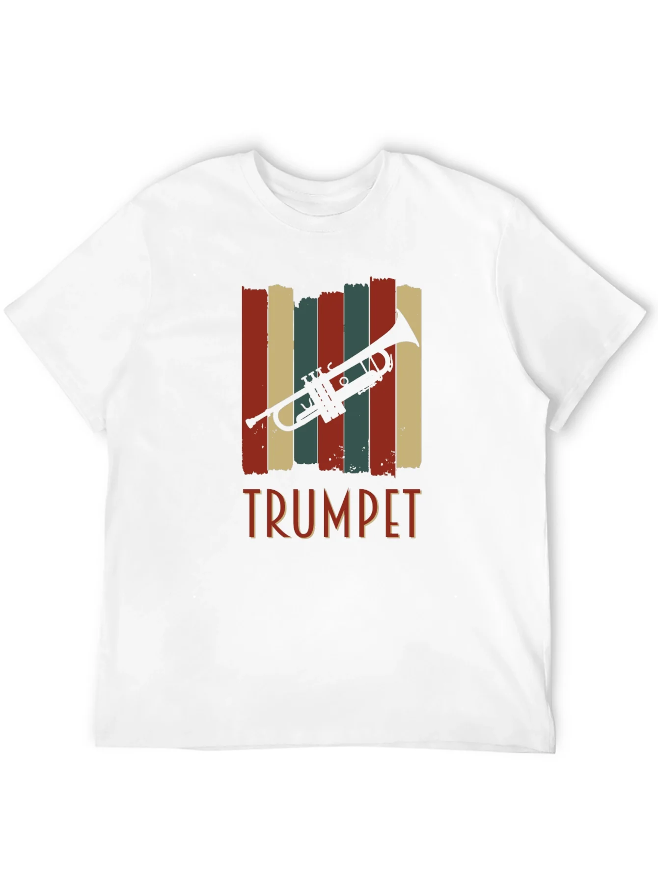 Retro Trumpet T-Shirt - Vintage Style Musical Tee