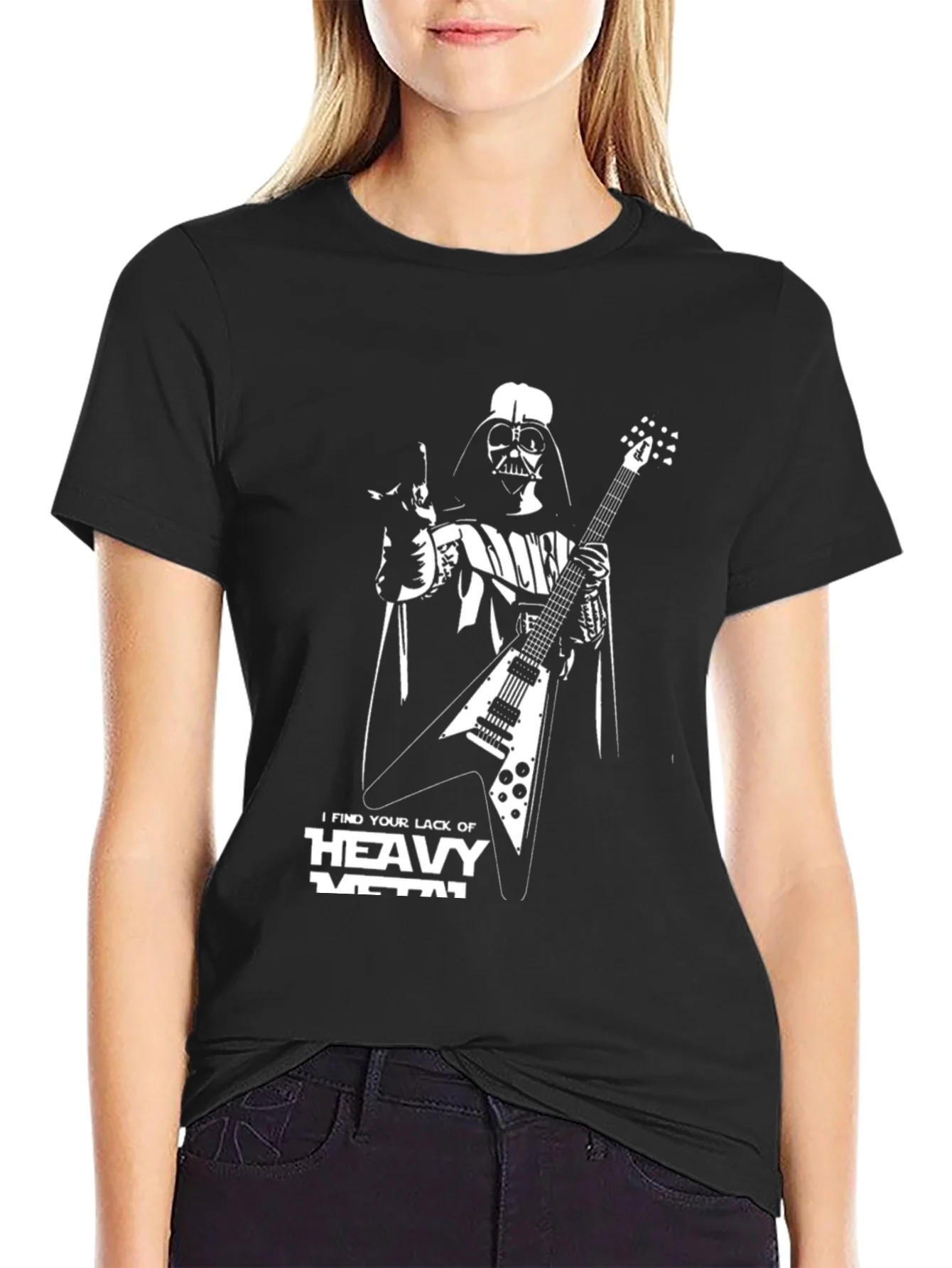 Darth Vader Guitar Heavy Metal T-Shirt