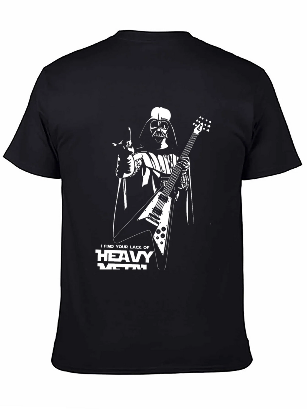 Darth Vader Guitar Heavy Metal T-Shirt