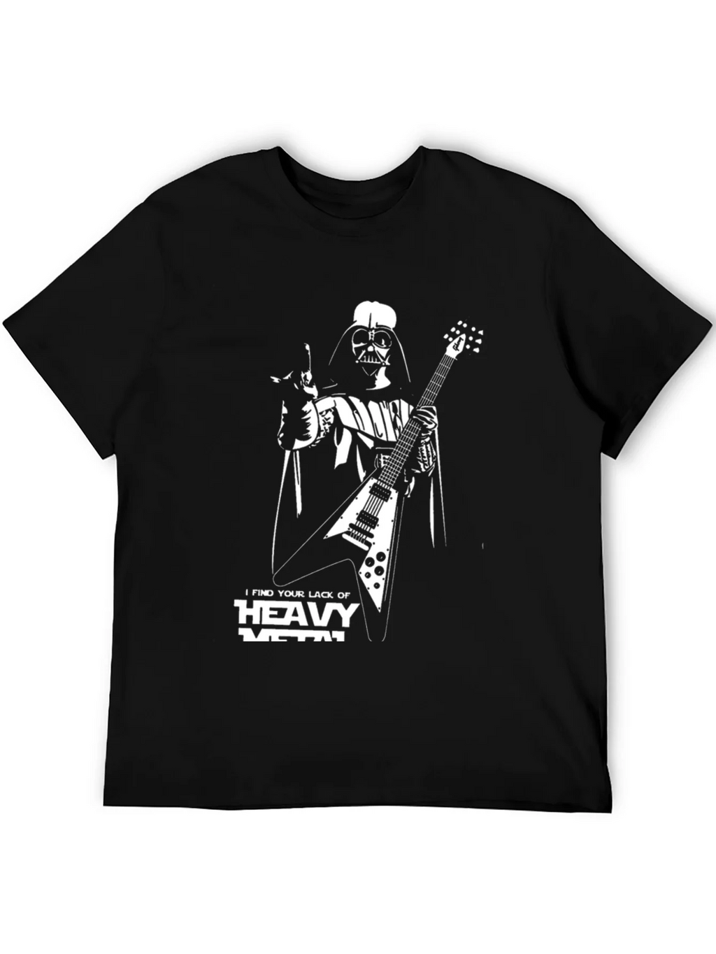 Darth Vader Guitar Heavy Metal T-Shirt