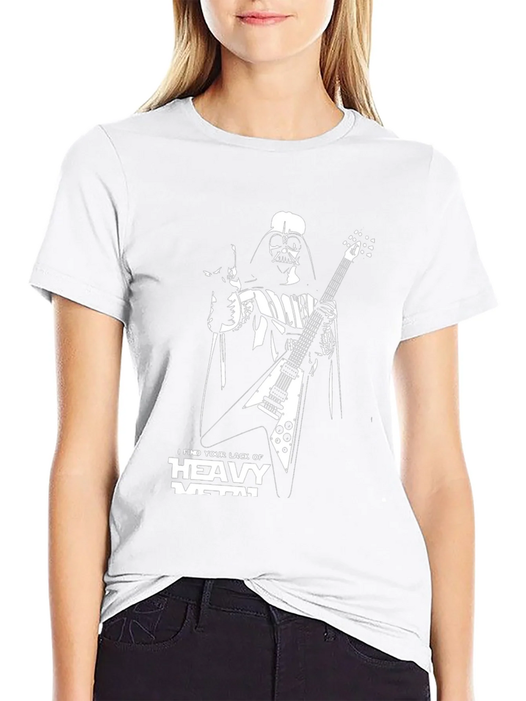 Darth Vader Guitar Heavy Metal T-Shirt