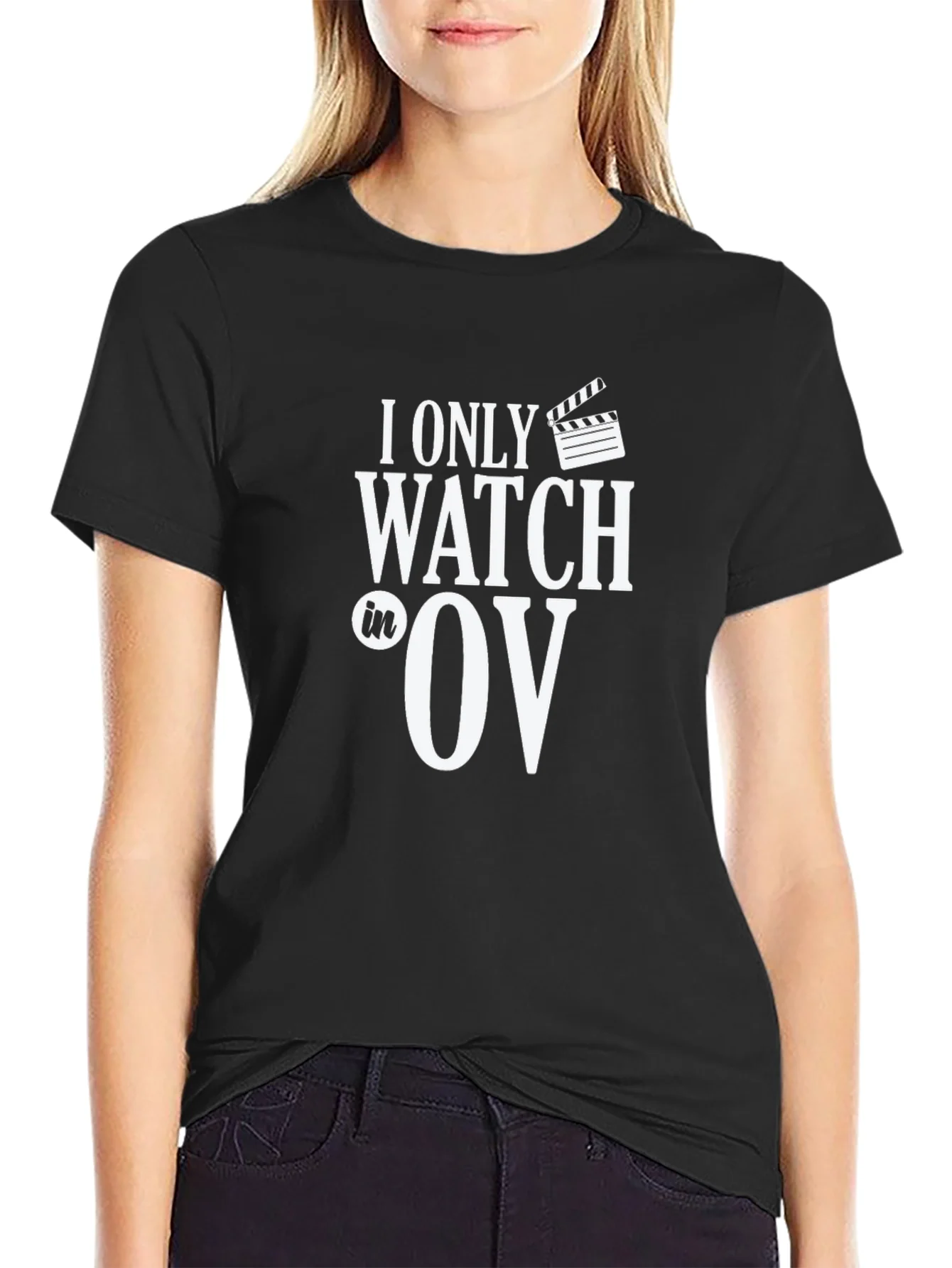 I Only Watch OV T-Shirt - Movie Lover Tee