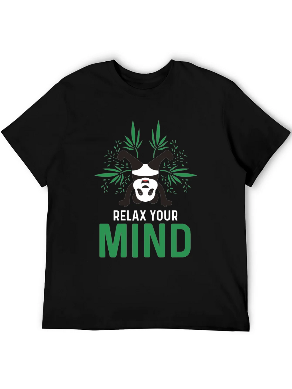 Relax Your Mind Panda Graphic Tee