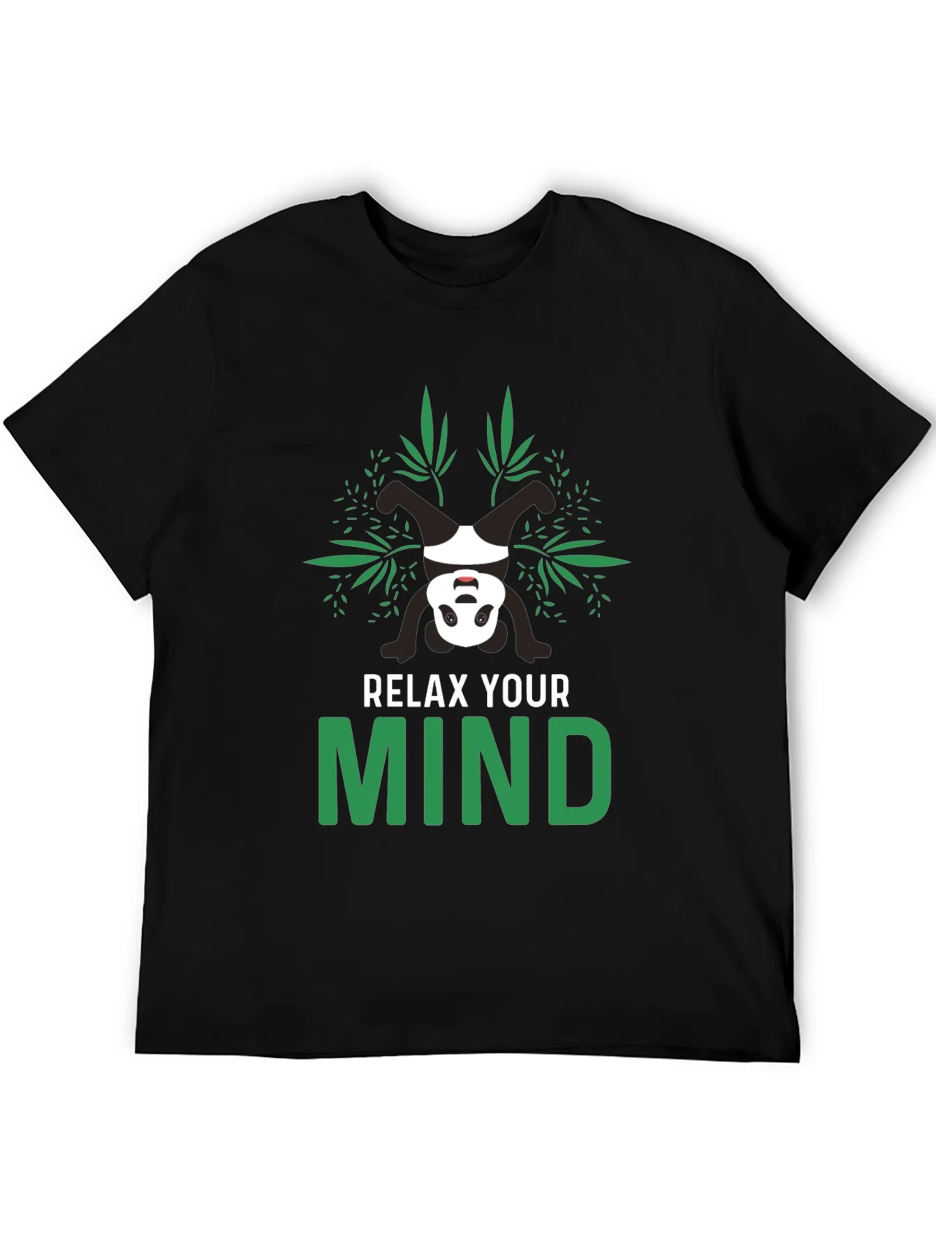 Relax Your Mind Panda Graphic Tee