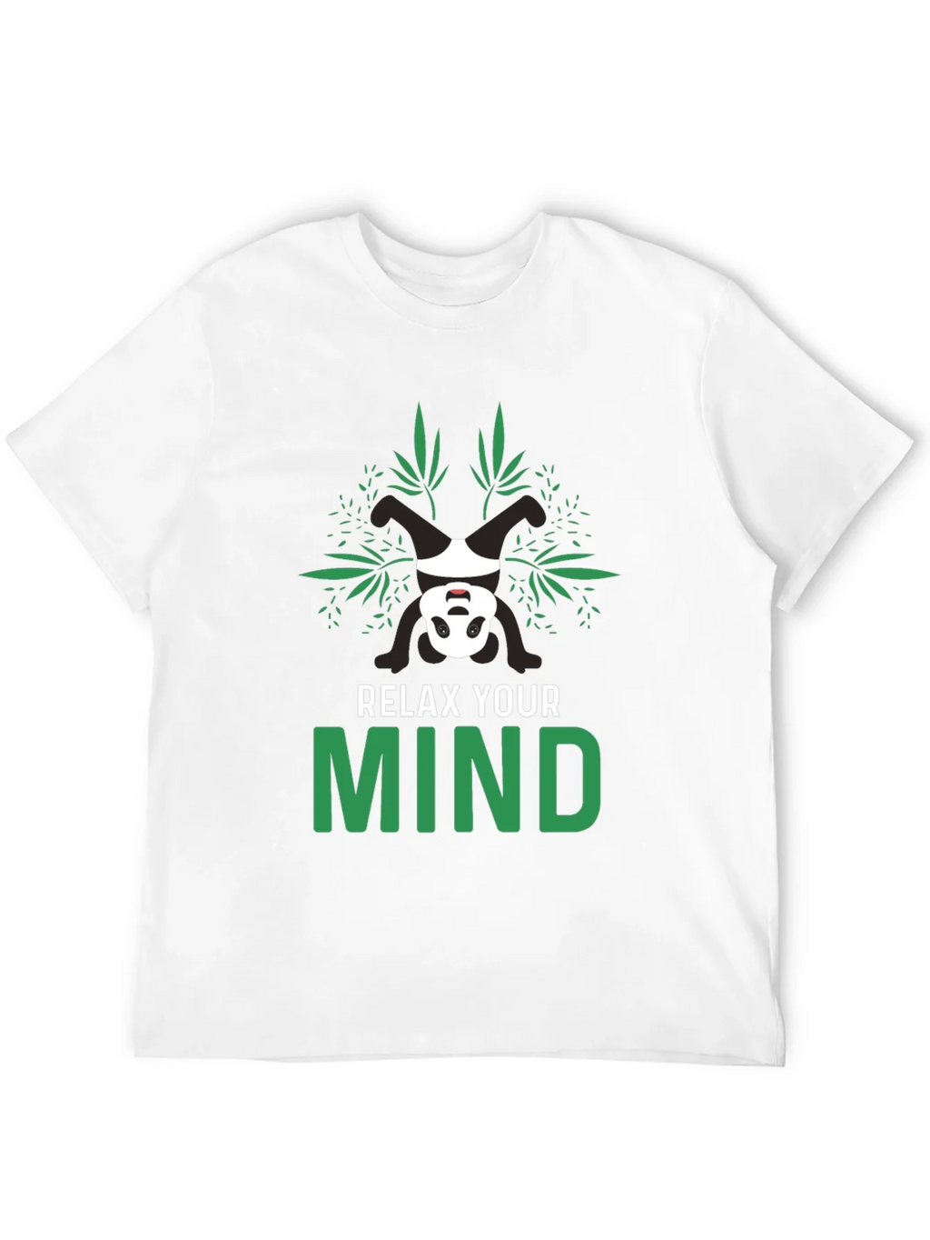 Relax Your Mind Panda Graphic Tee